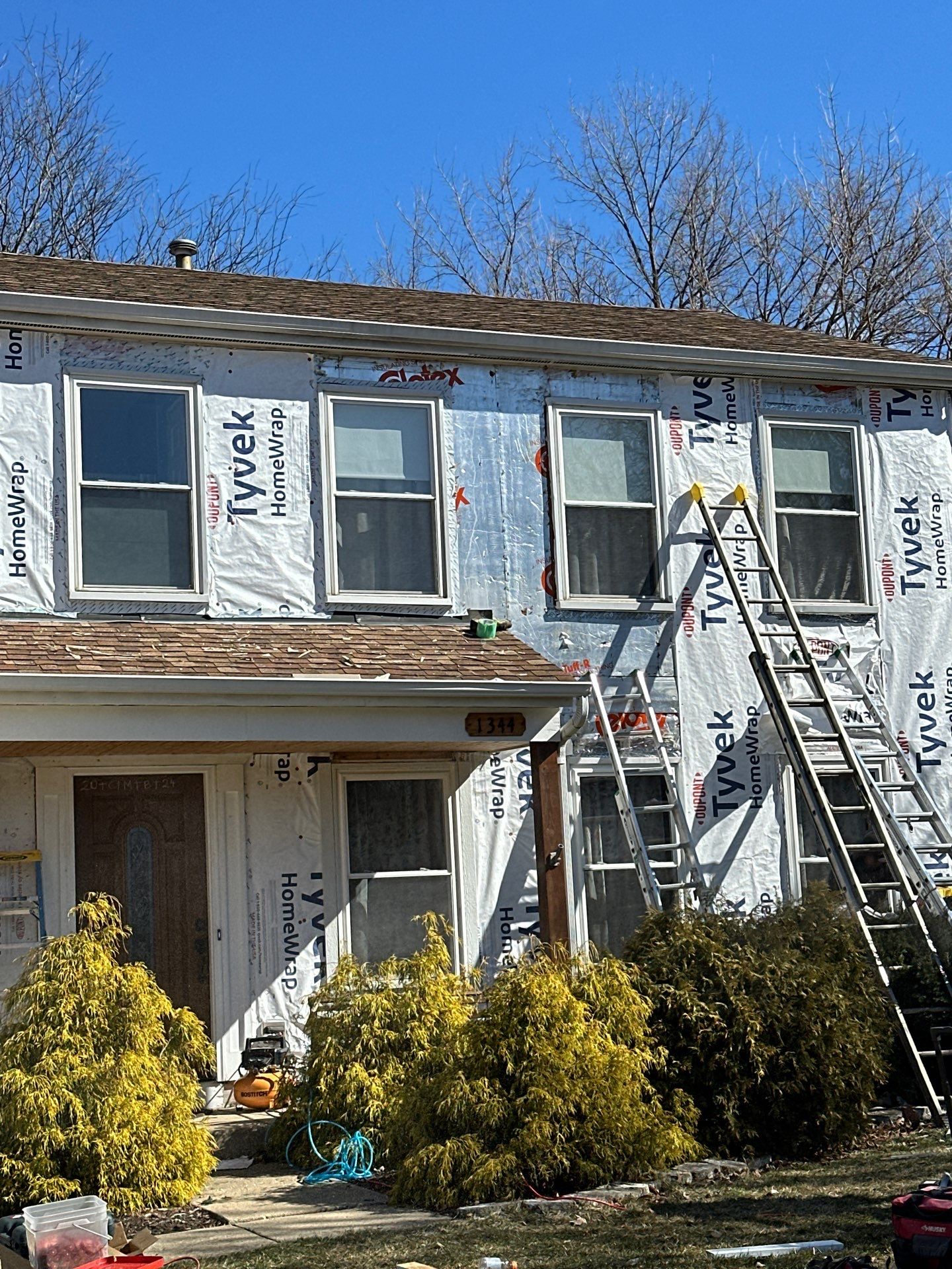 Residential Roofing Installation using Owens Corning  by Perfect Exteriors Inc. 