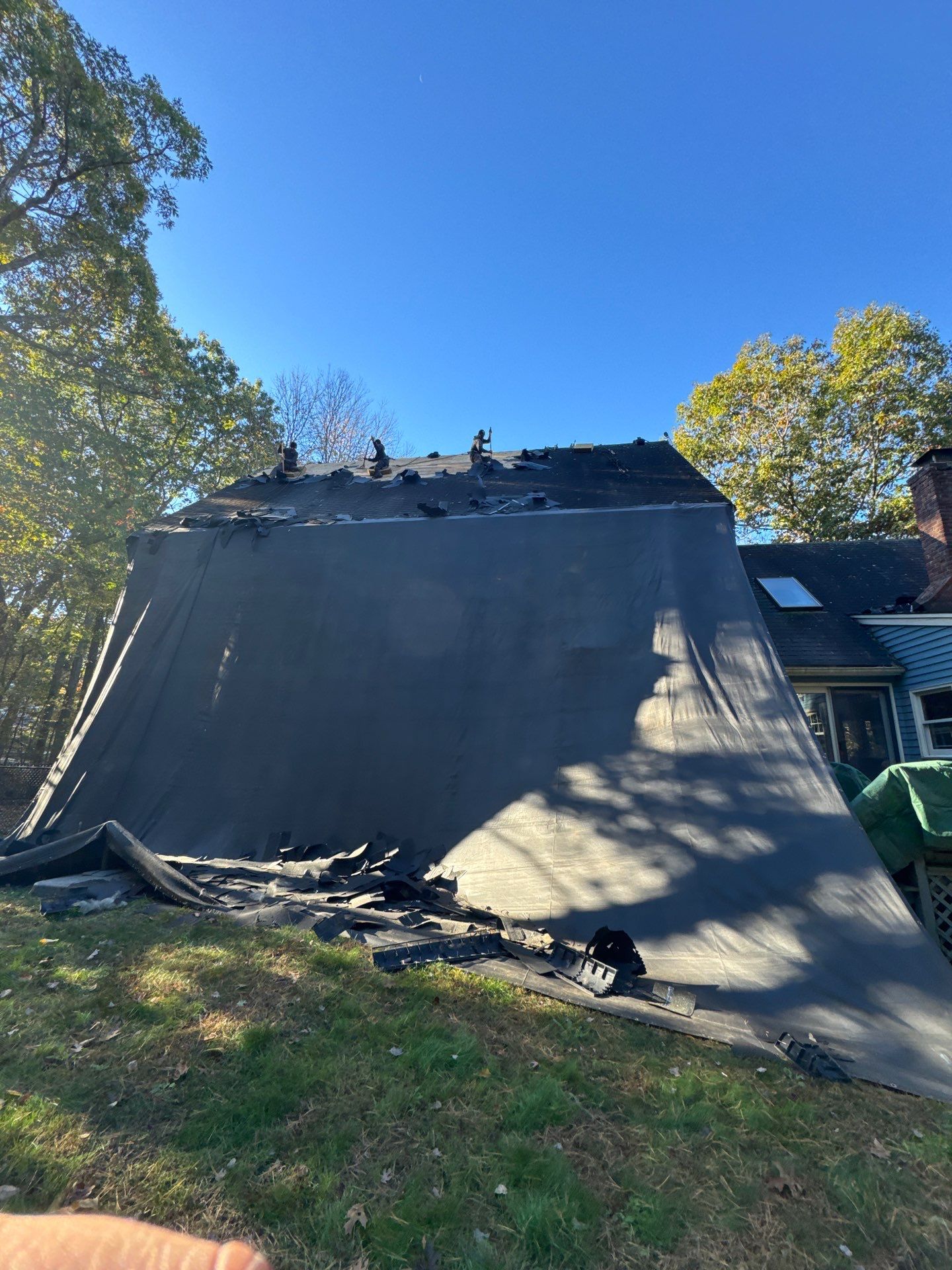 Milford Complete Roof Replacement with Velux Skylight Upgrade by Mighty Dog Roofing of Greater Middlesex County