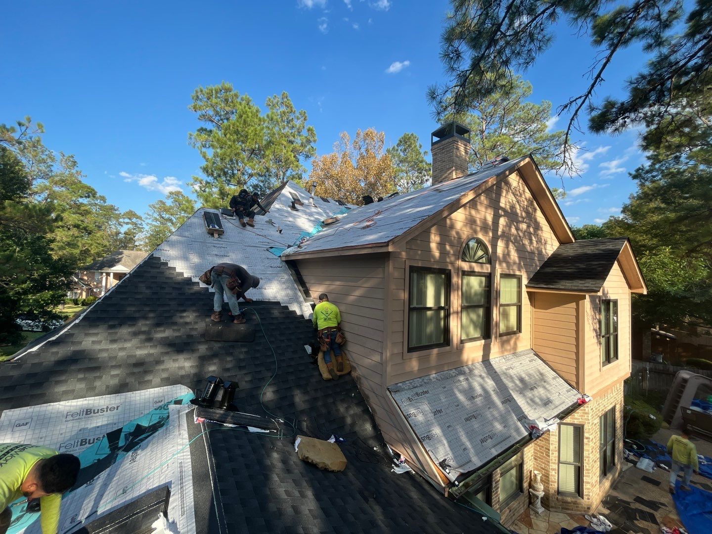 Residential Roof Replacement using GAF shingles by Elite Roofing LLC