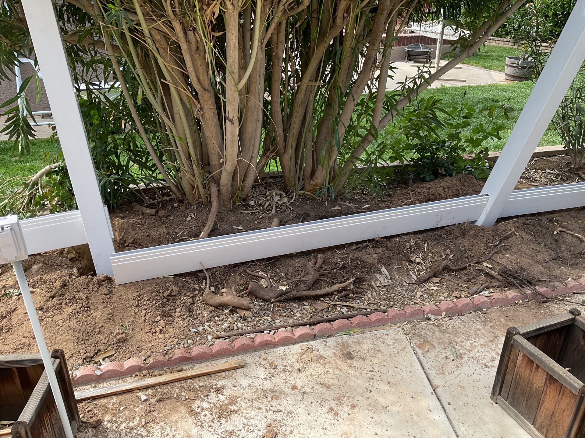 Fence Installation using Vinyl by Fence Guys Inc.
