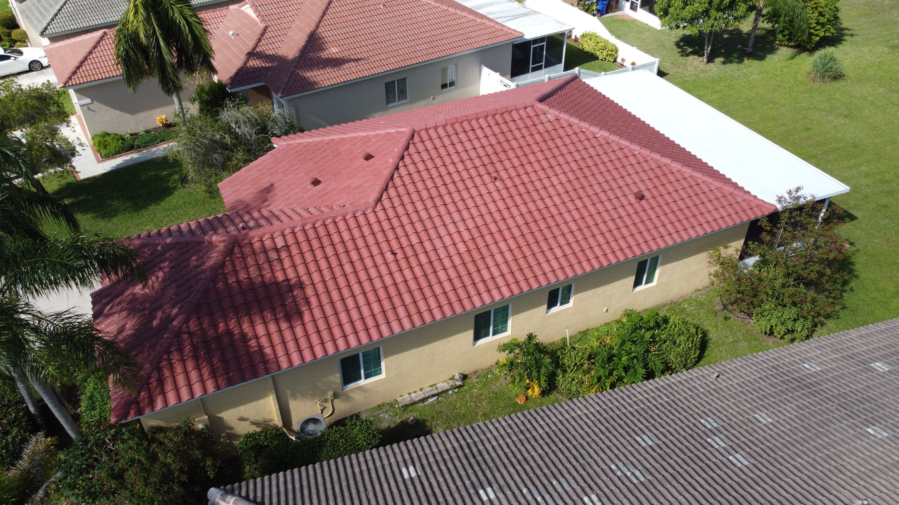 Residential Roofing Installation using Eagle Roofing Tile by BLUES BROTHERS ROOFING