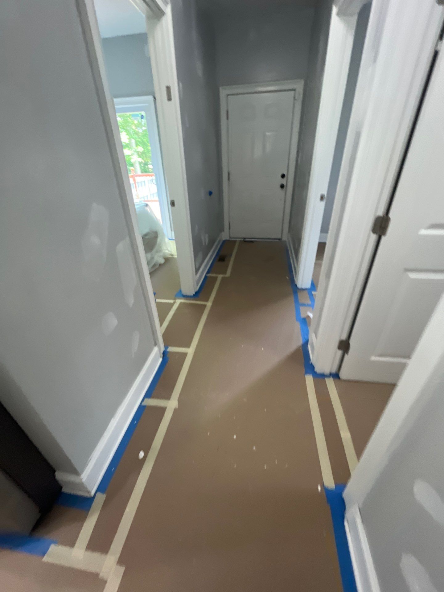 Interior Fresh Coat of paint & Deck stain by GonzalezPainters & Contractors Inc