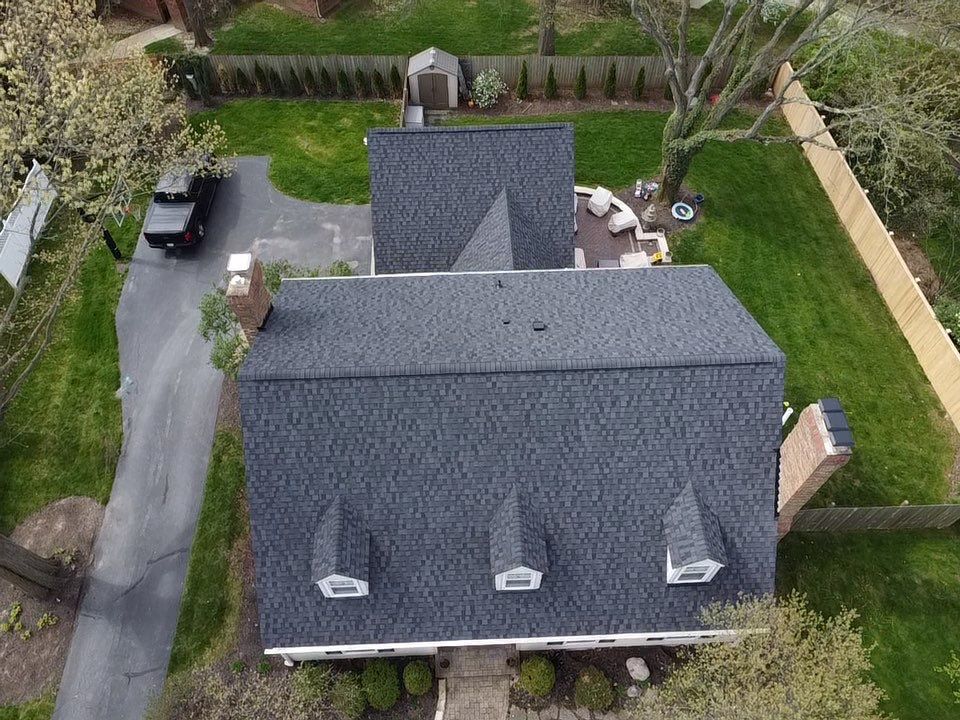 Residential Roofing Installation using James Hardie Fiber Cement Lap Siding and Certainteed Landmark Pro Shingles by Best Exteriors Inc