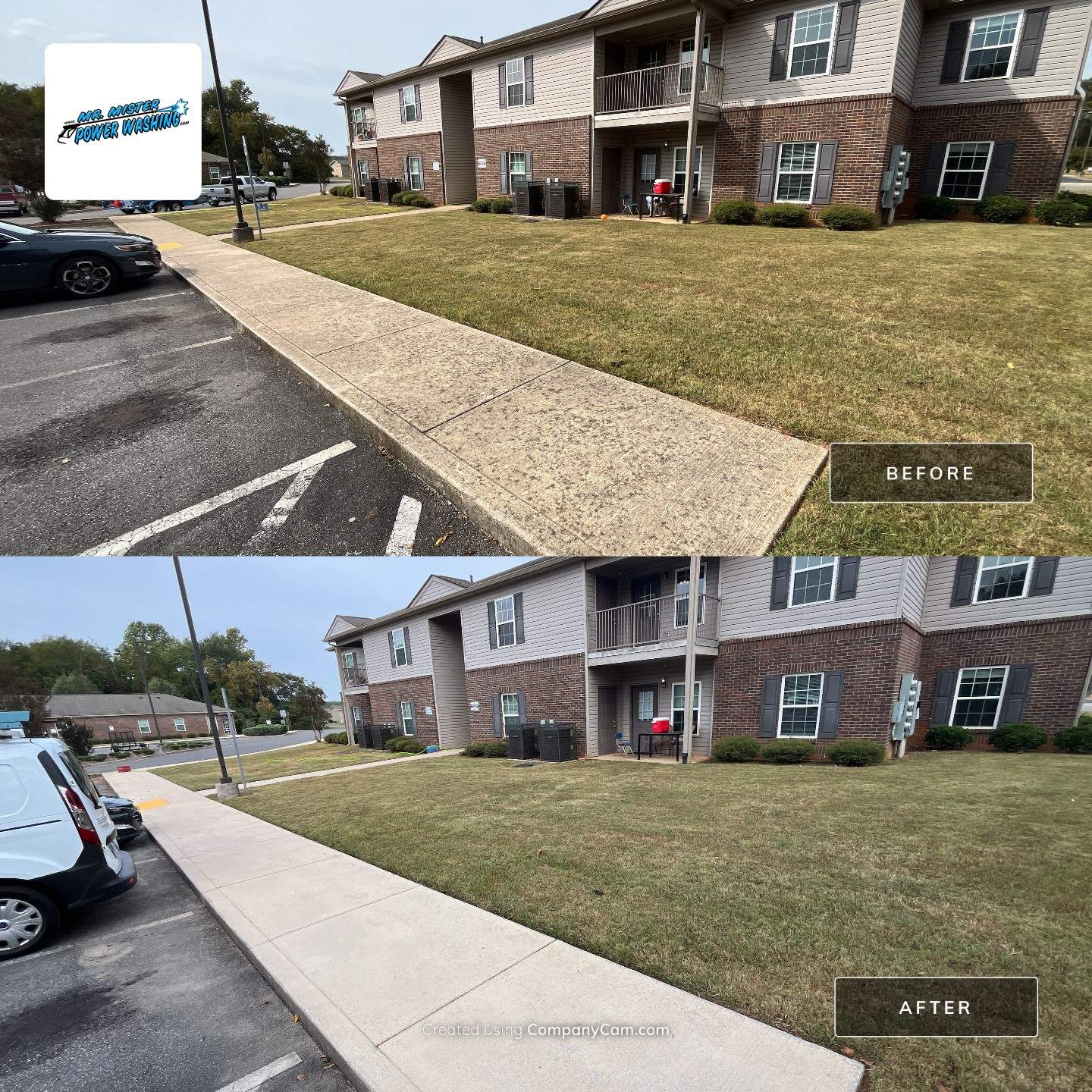 Legacy Hill Apartment Complex by Mr. Mister Power Washing