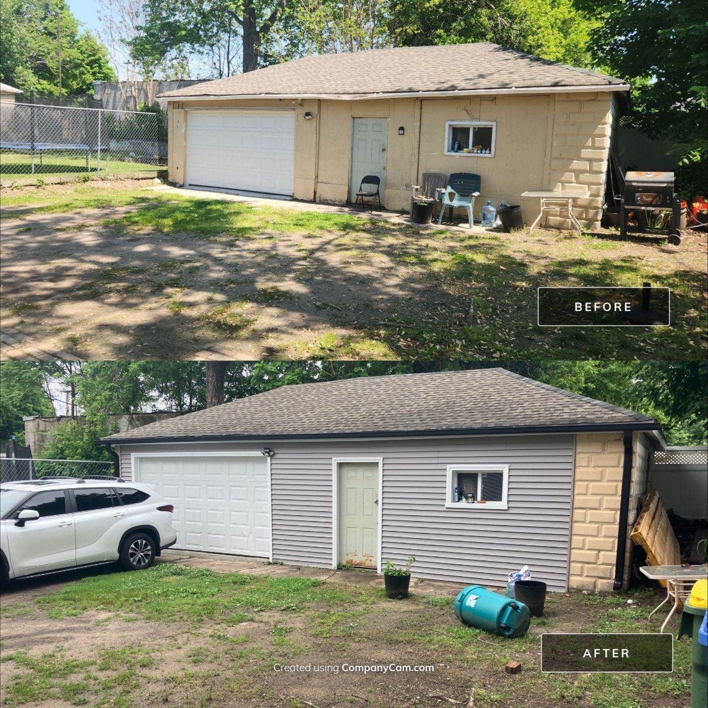 Siding Rejuvenation with Cert Monogram D/4  12'6' clapboard, Granite Gray by DiGiorgi Roofing and Siding Inc