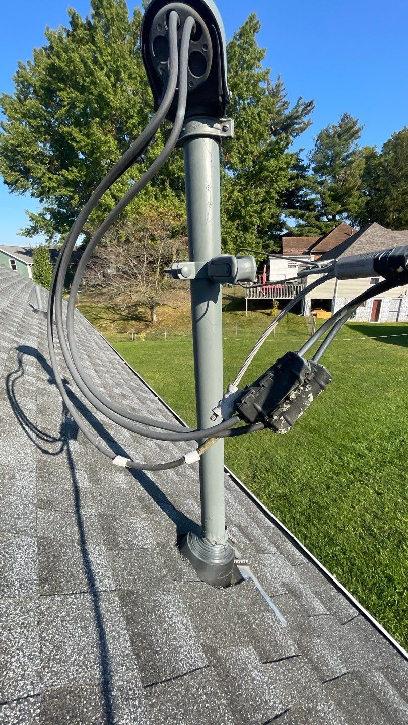 Residential Roofing Installation using GAF Timberline HDZ by Rainstoppers Roofing