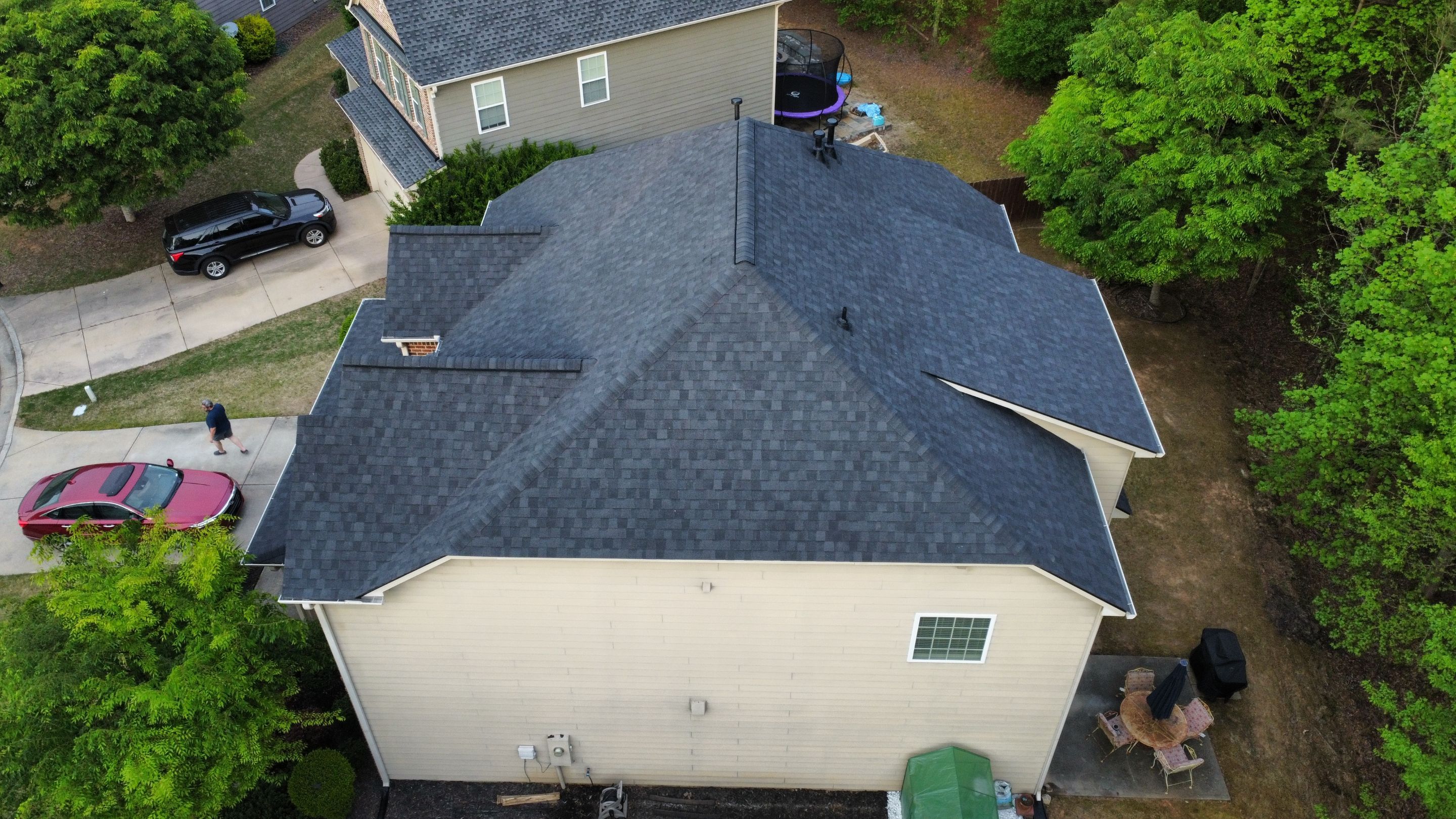 Cumming, GA Roof Replacement CertainTeed Landmark Charcoal by Reset Roofing