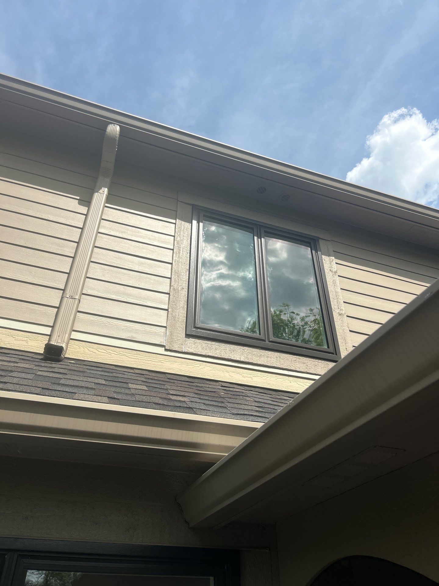 Full Window Replacement Featuring ProVia Casement Windows and Entry Doors in Fishers by Merrifield Exteriors, LLC