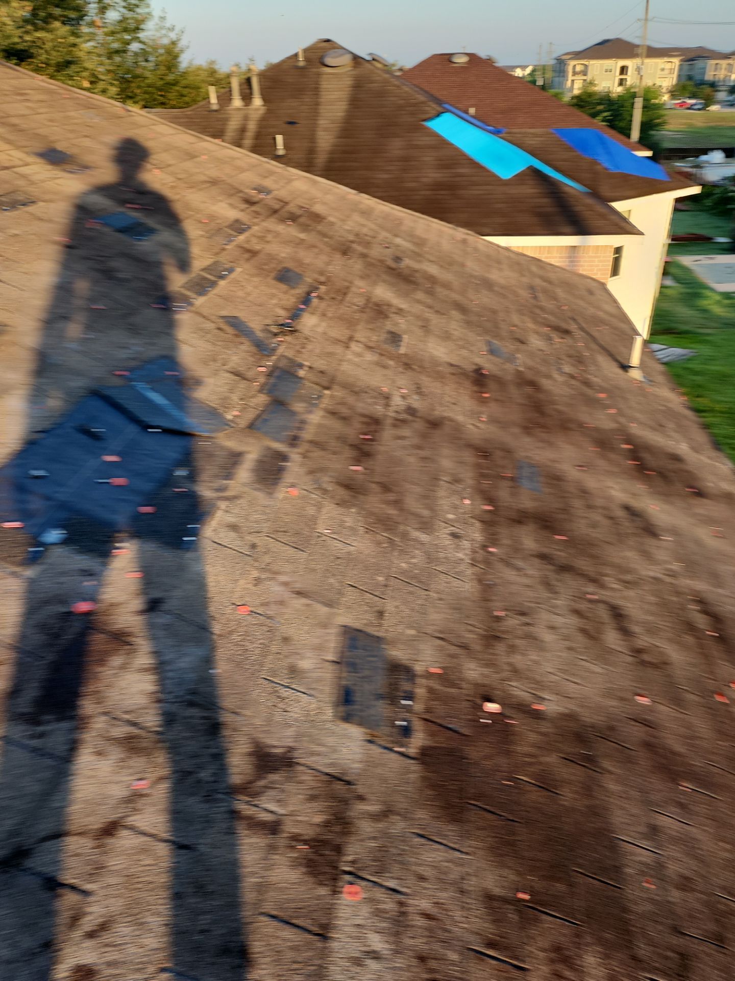 Residential Roofing Installation using Owen's Corning Duration (Lifetime) Shingles by Roof Repair Company