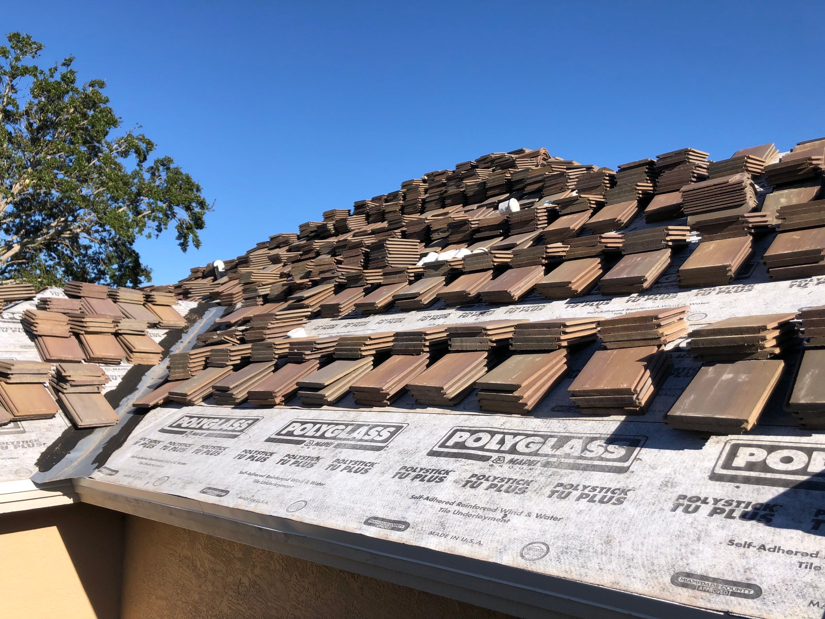 Residential Re-Roof using Eagle Roof Tile by First Due Roofing