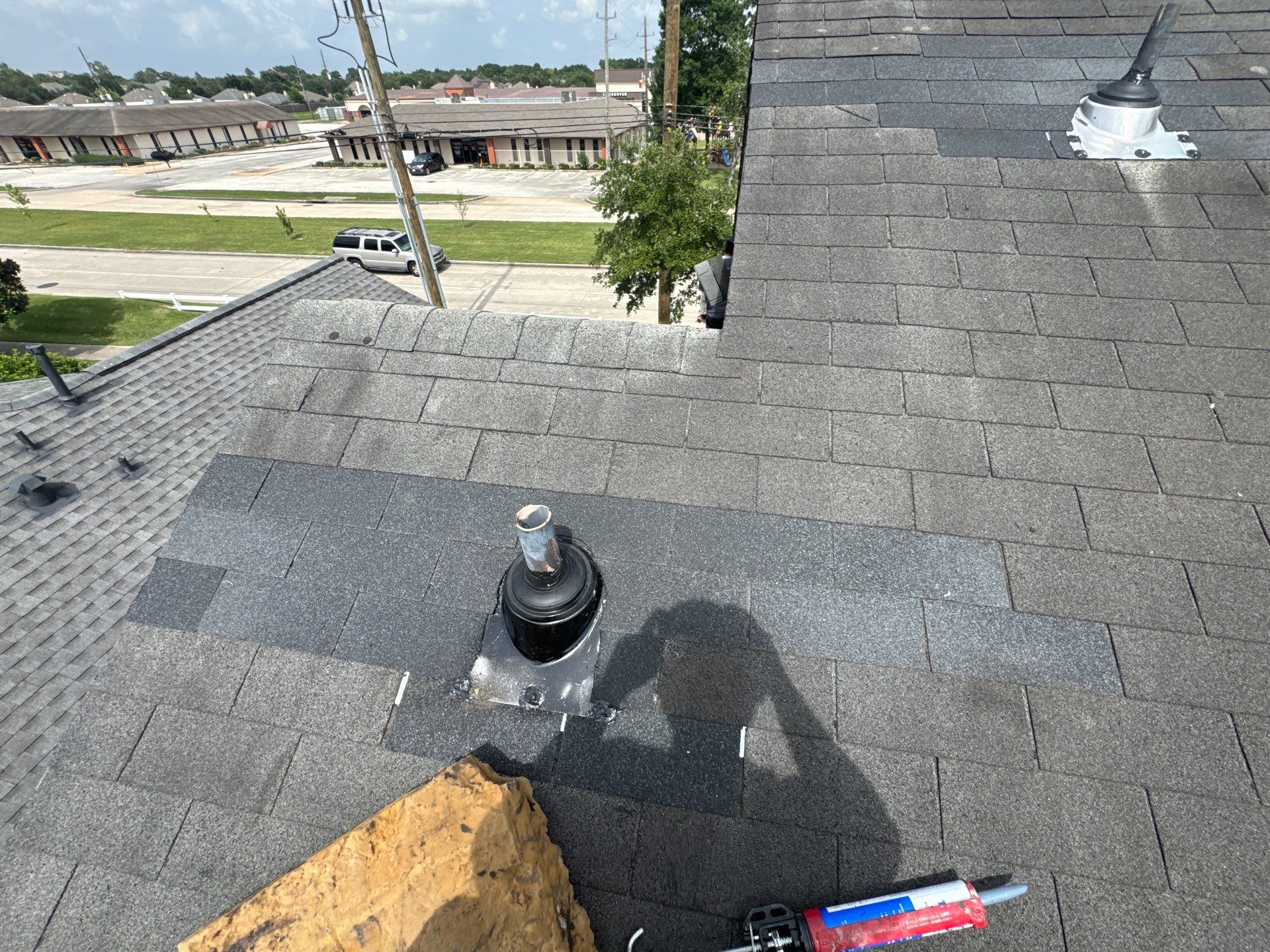 Project in Houston, TX by Associates Roofing Unlimited