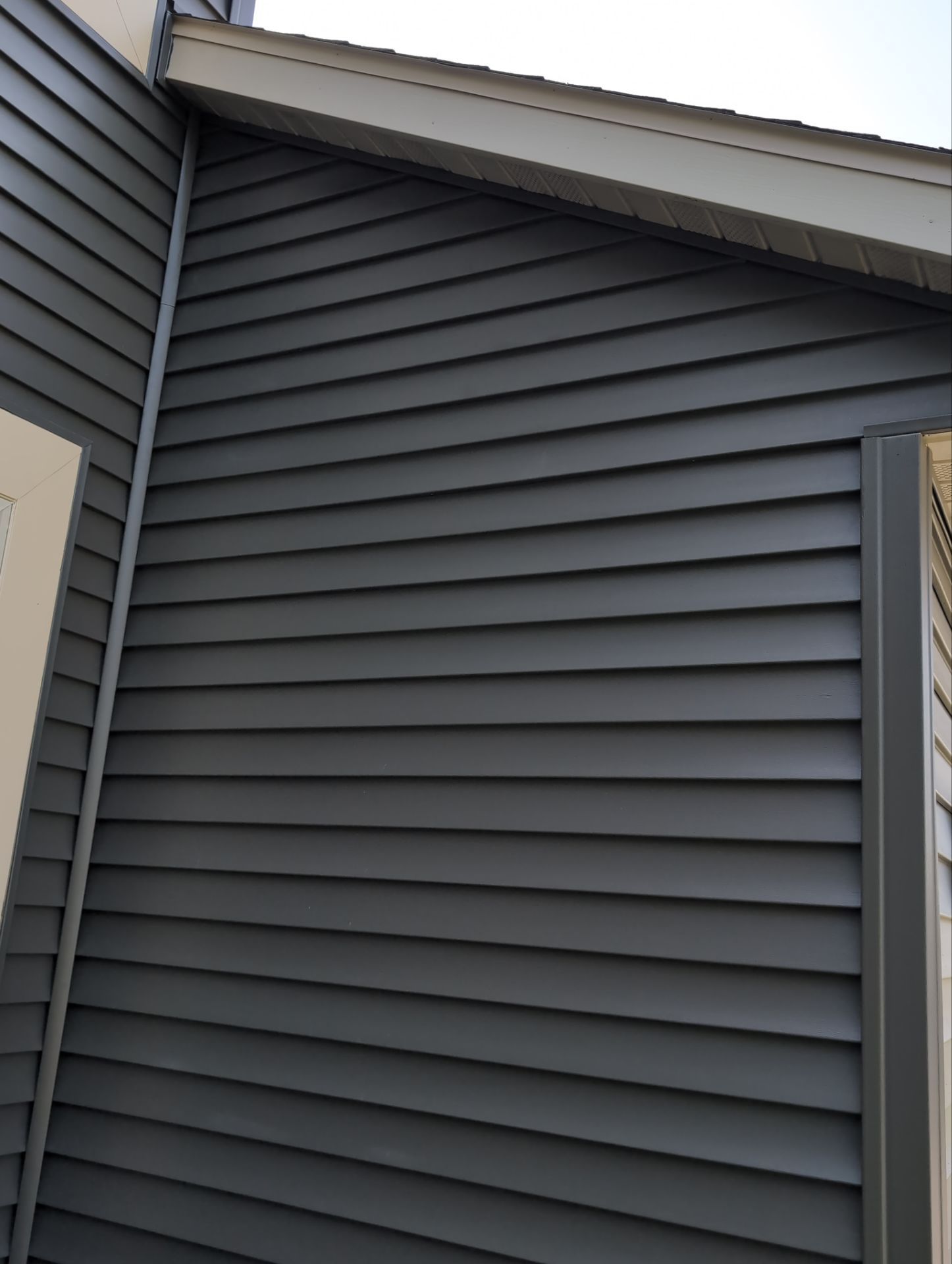 Bye Bye Cedar Siding ! Hello Misty Shadow!  by Gellings Roofing & Siding