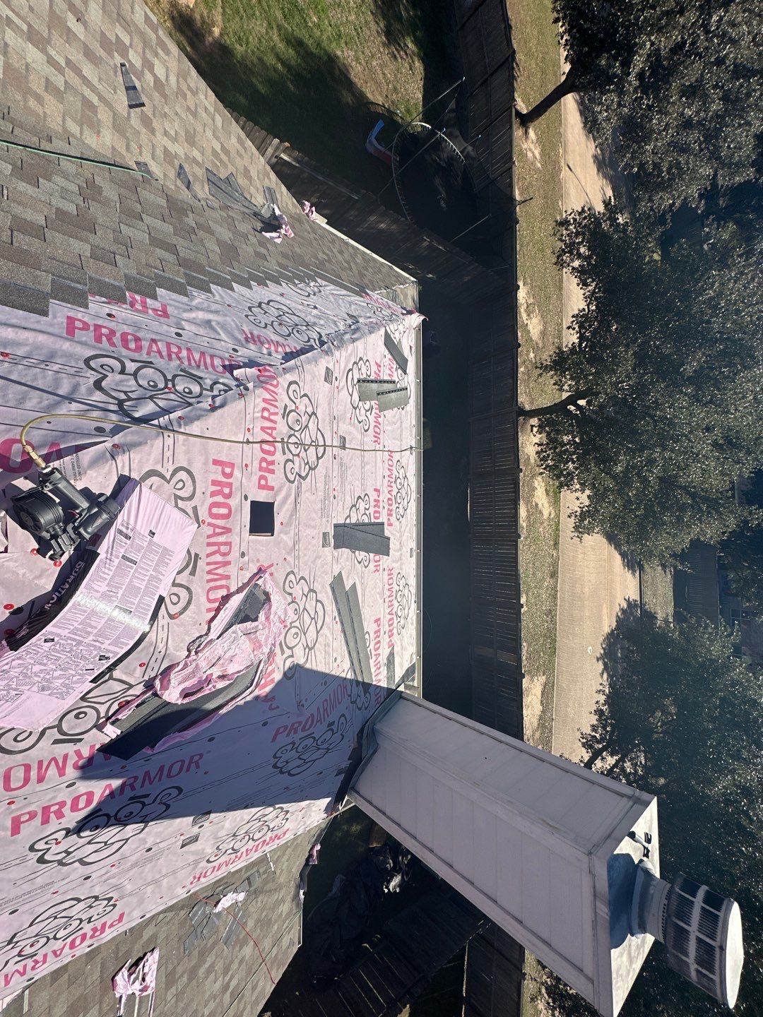 Residential Roofing Installation using Owen's Corning Duration (Lifetime) Shingles by Roof Repair Company