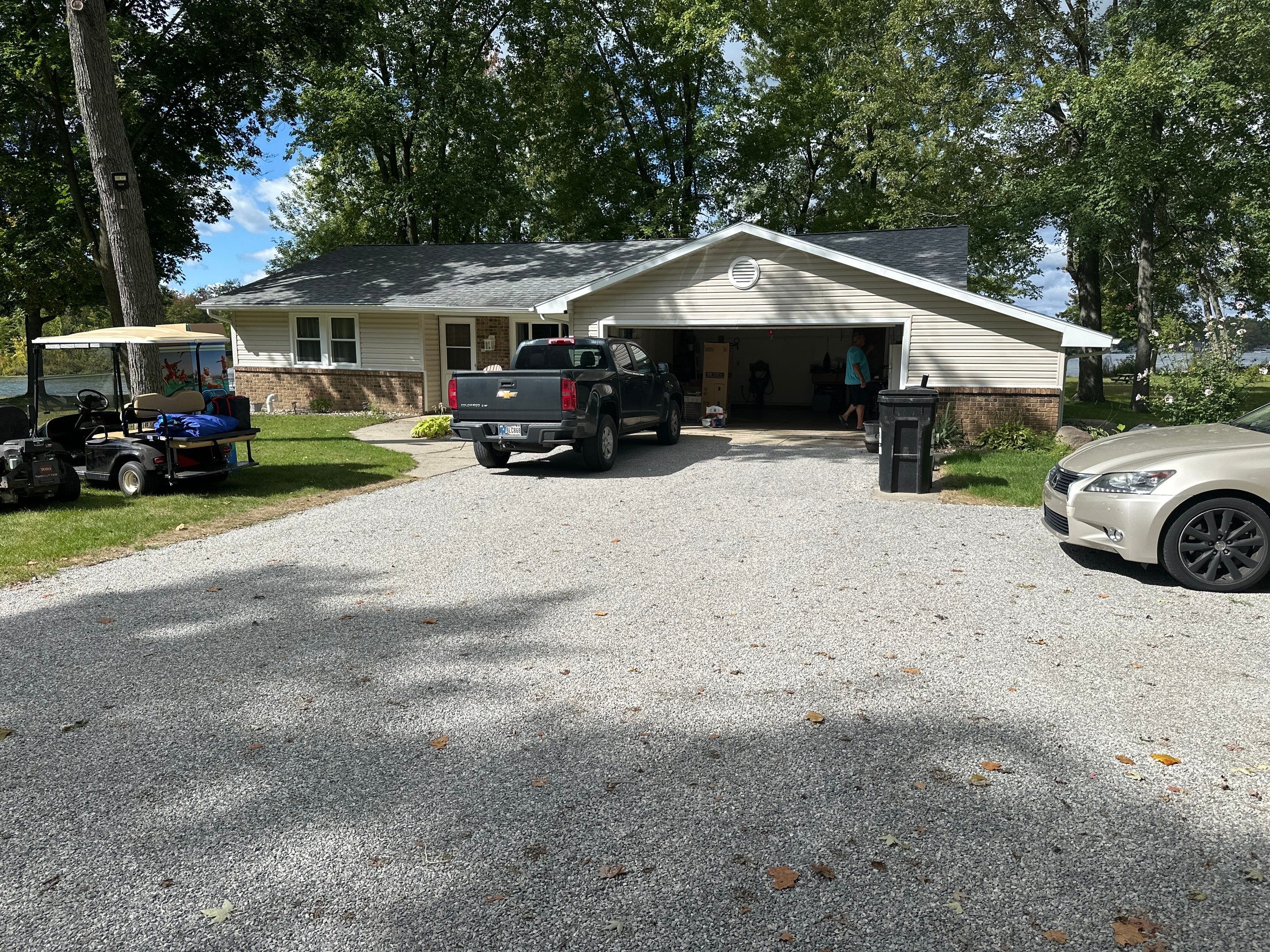 Metal Shake Shingle Roof on Loon Lake in Columbia City, Indiana by 4Ever Metal Roofing