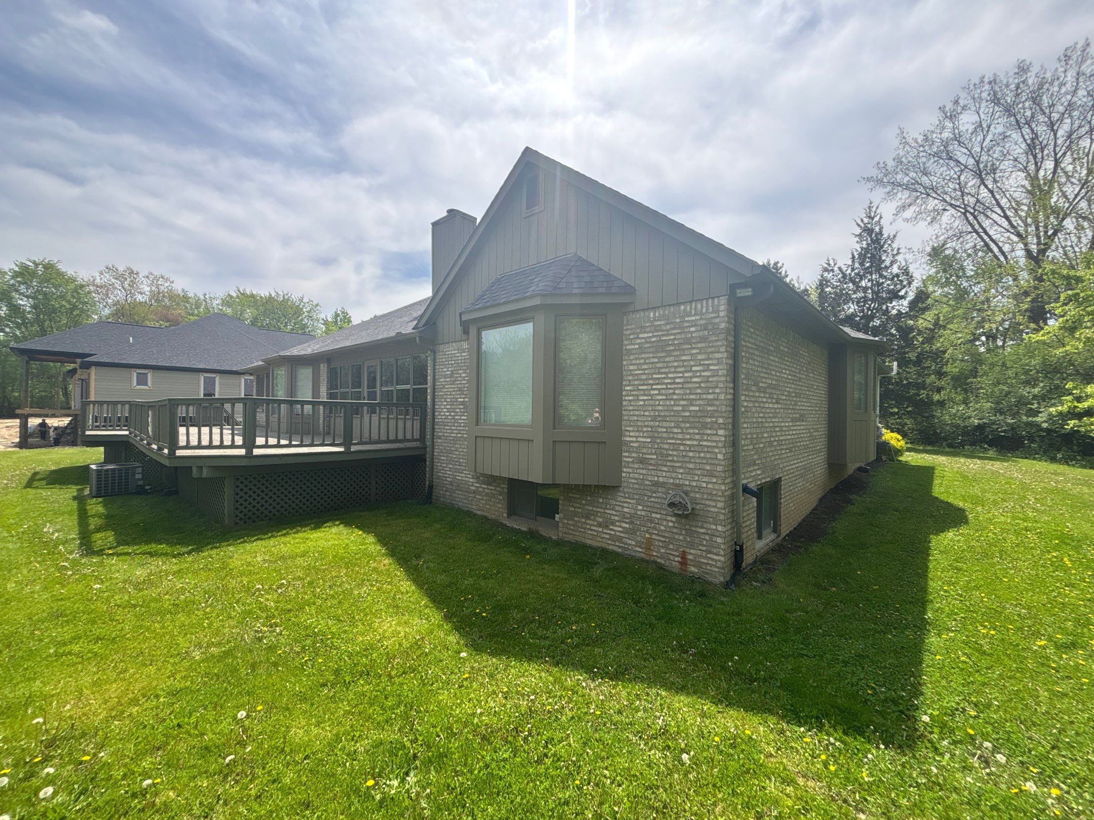 Siding Replacement using Alside Charter Oak D4.5" Laguna Blue by 180 Contractors