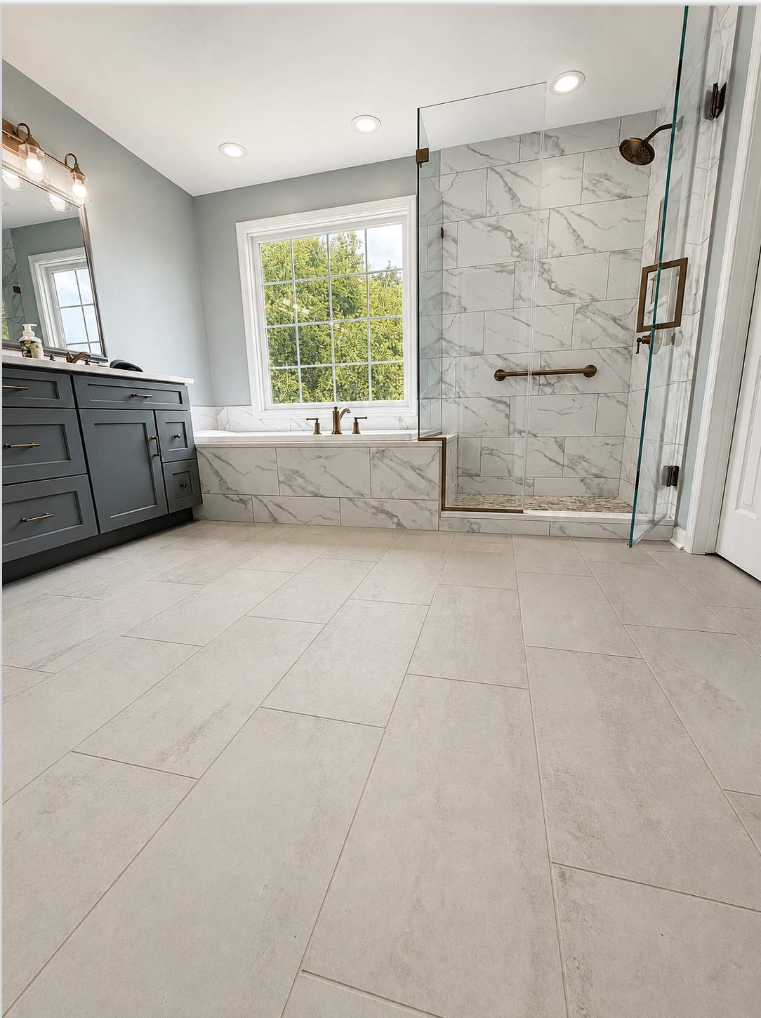 Wielgosz Master Bath by Integrity Tile and Home LLC
