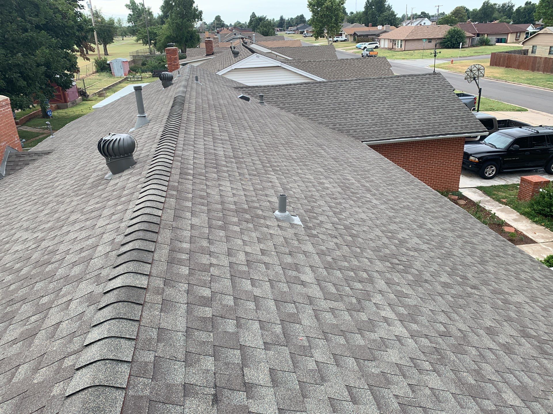 roof and vent replacement in Oklahoma City by McCann's Roofing and Construction