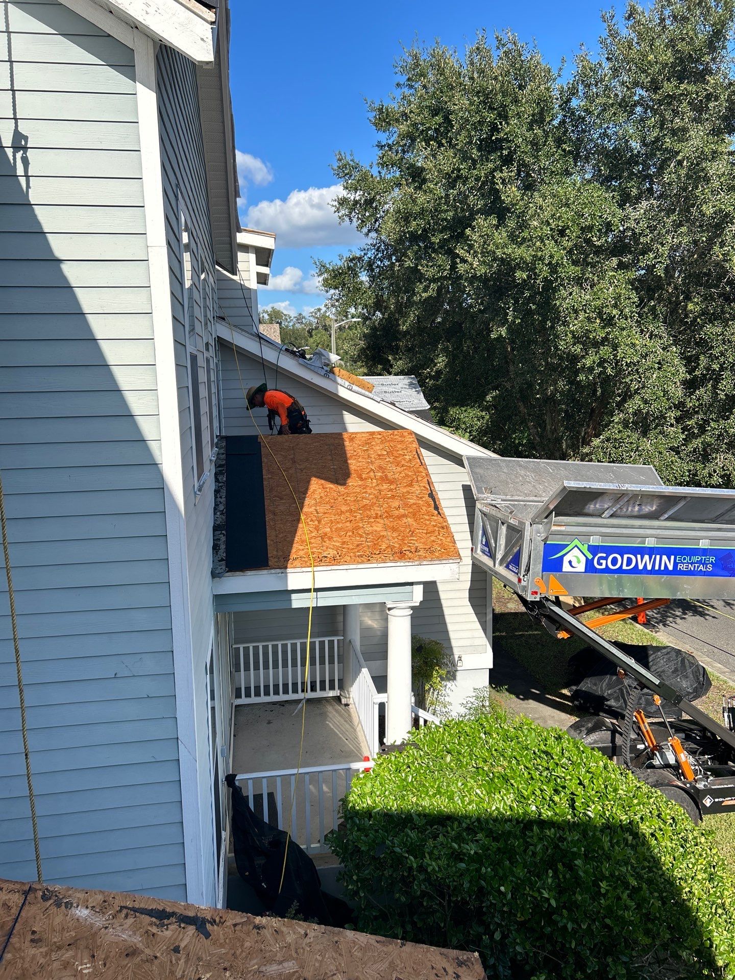 Project in Gainesville by True Force Roofing