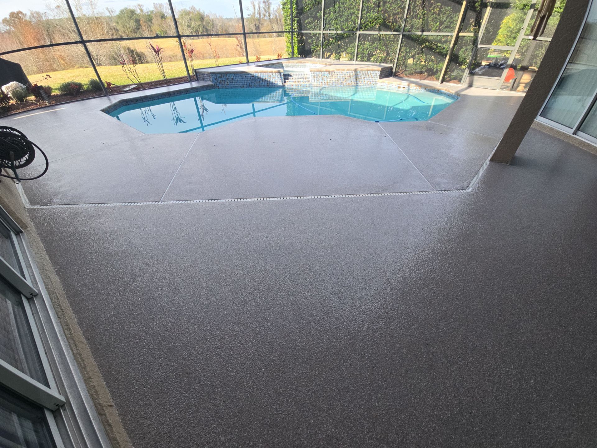 Dade City, FL Pool Deck and Lanai Coating by Performance Floors & Coating