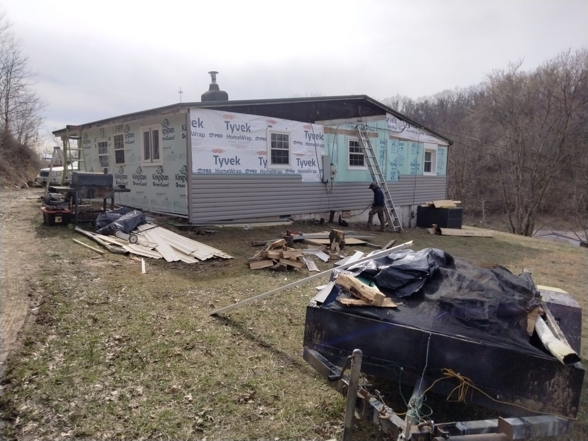 Secure Construction Company Inc. is thrilled to present the dramatic transformation of a residential property, given a new lease on life through our expert renovation work. by Secure Construction Company Inc
