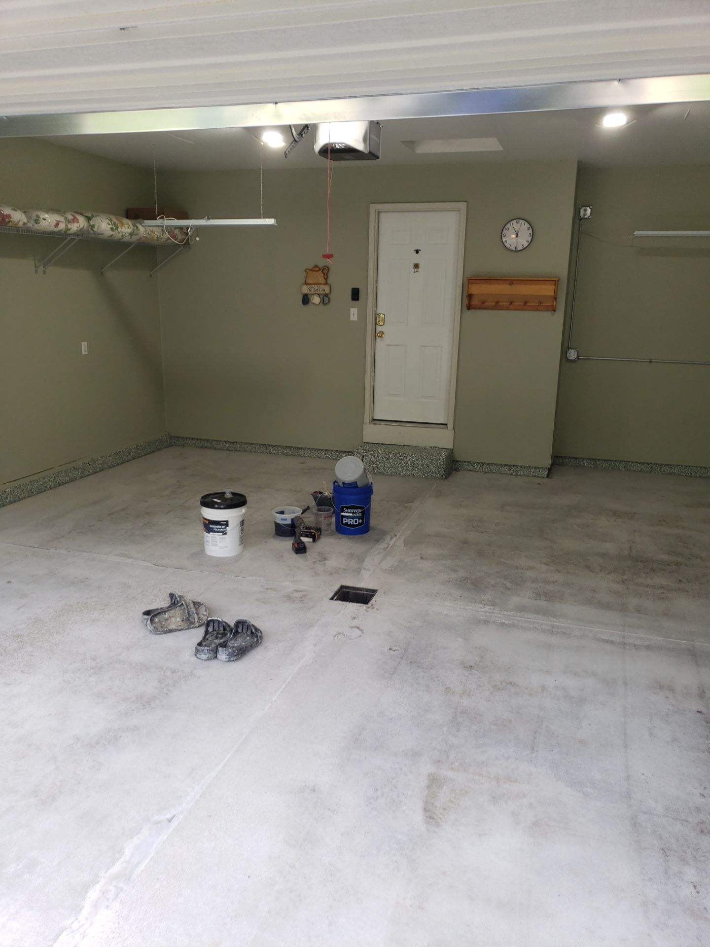Garage Makeover: Interior, Exterior & Epoxy Floor by Gordon Painting