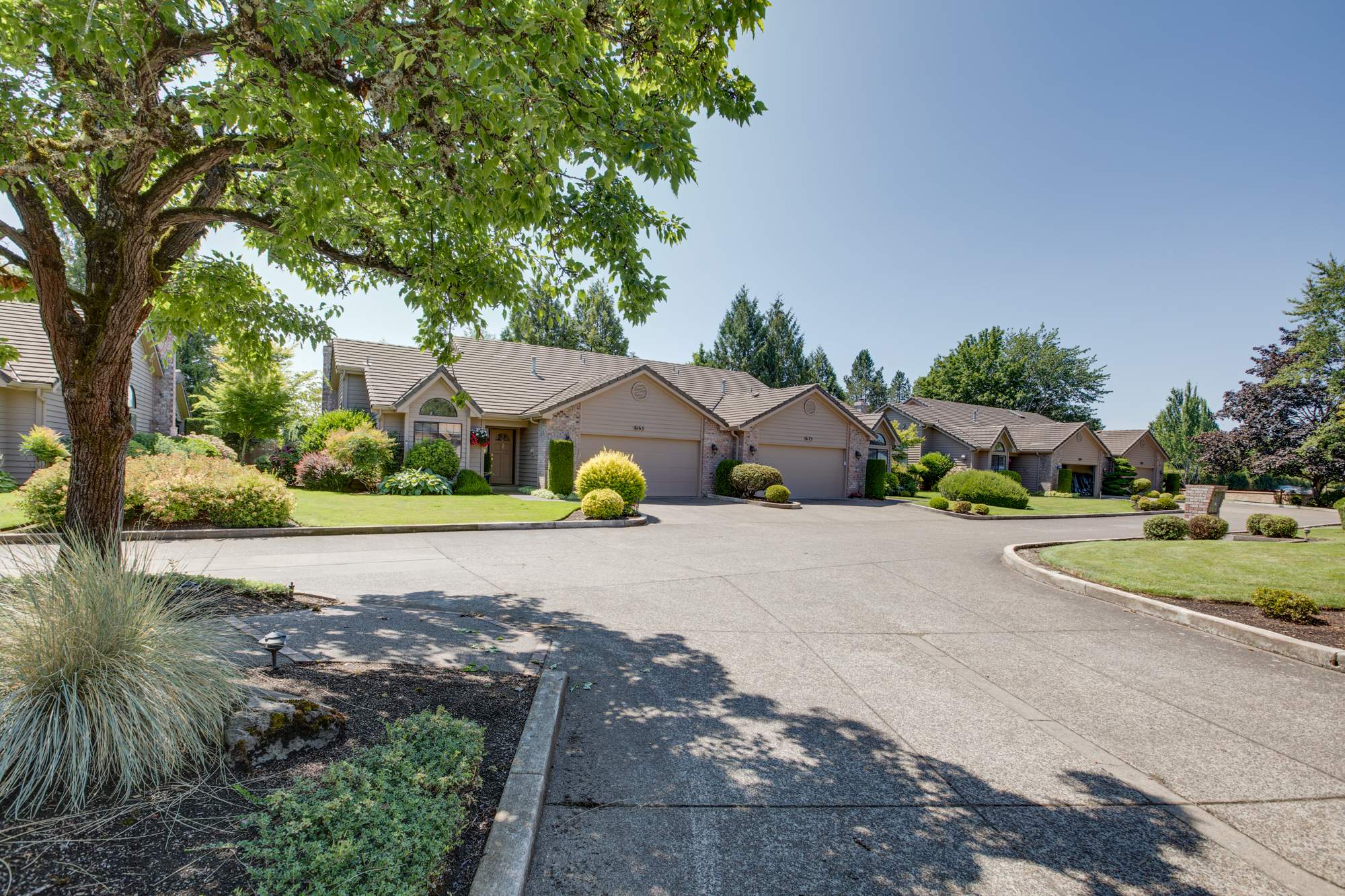 Large HOA Reroof project by Hawthorne General Construction