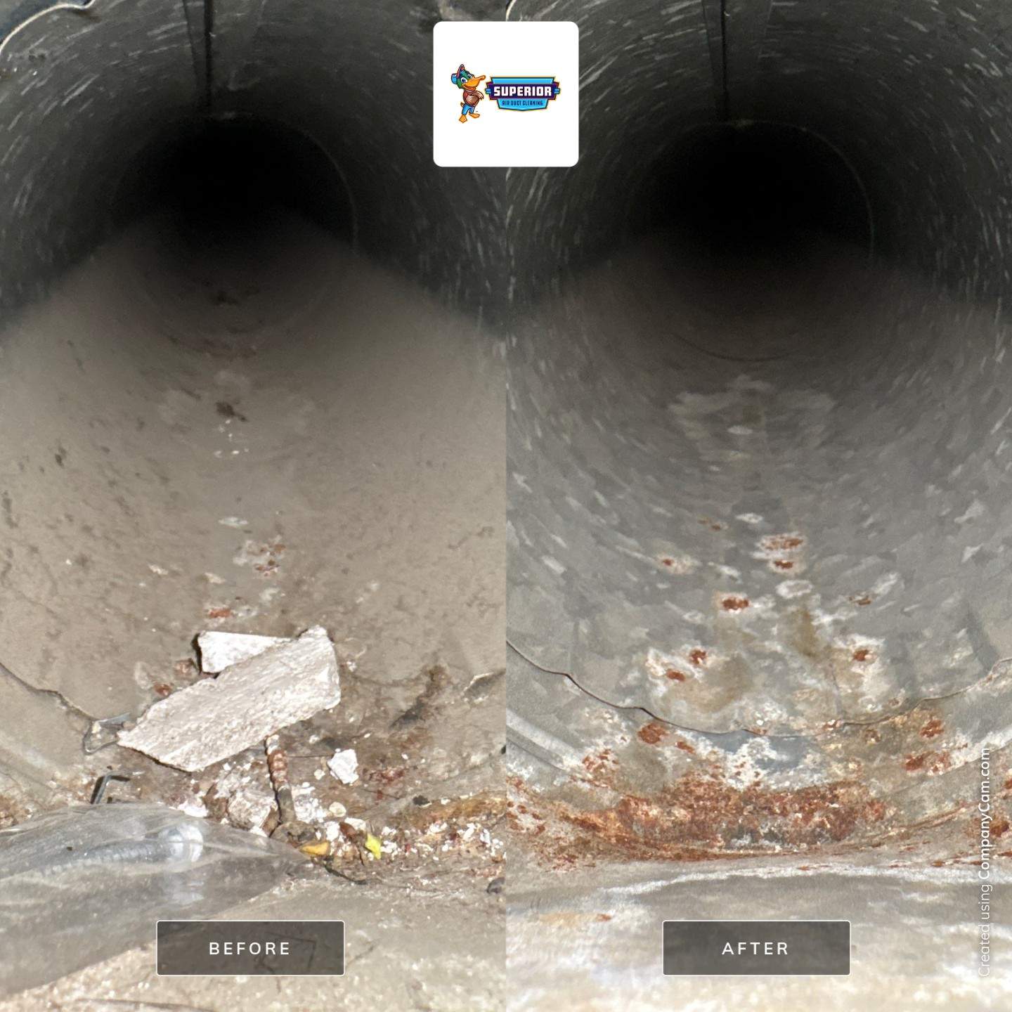 Air Duct Cleaning With a Vacuum Truck in Youngstown, OH by Superior Air Duct Cleaning