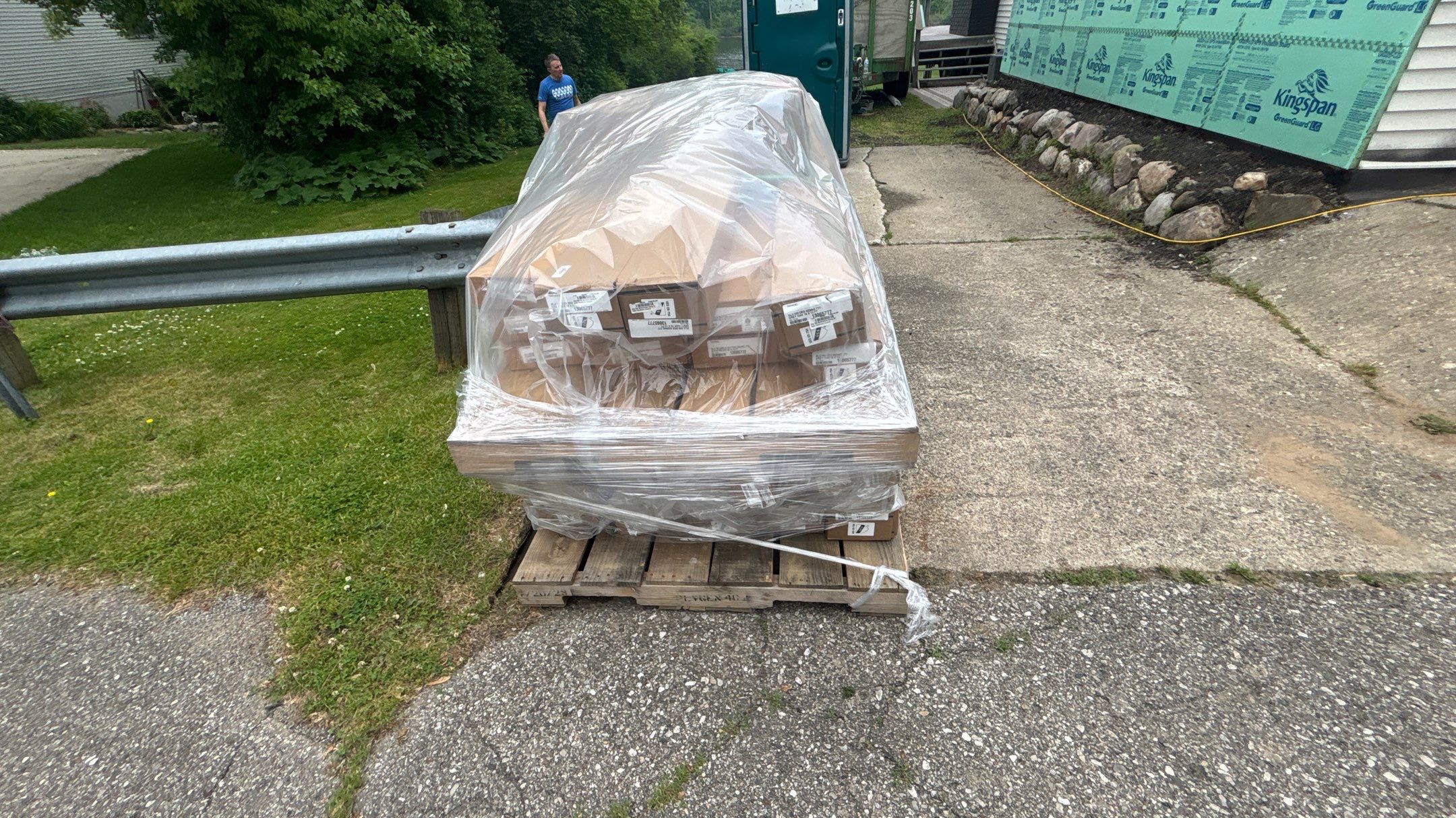 Siding Replacement using Alside Gray Oak by 180 Contractors