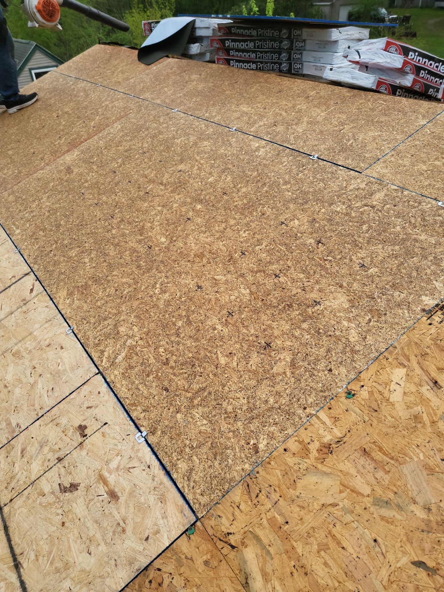 Atlas Pinnacle, Color, Coastal Granite, Drip Edge, Color, Black by Eagle Eye Roofing