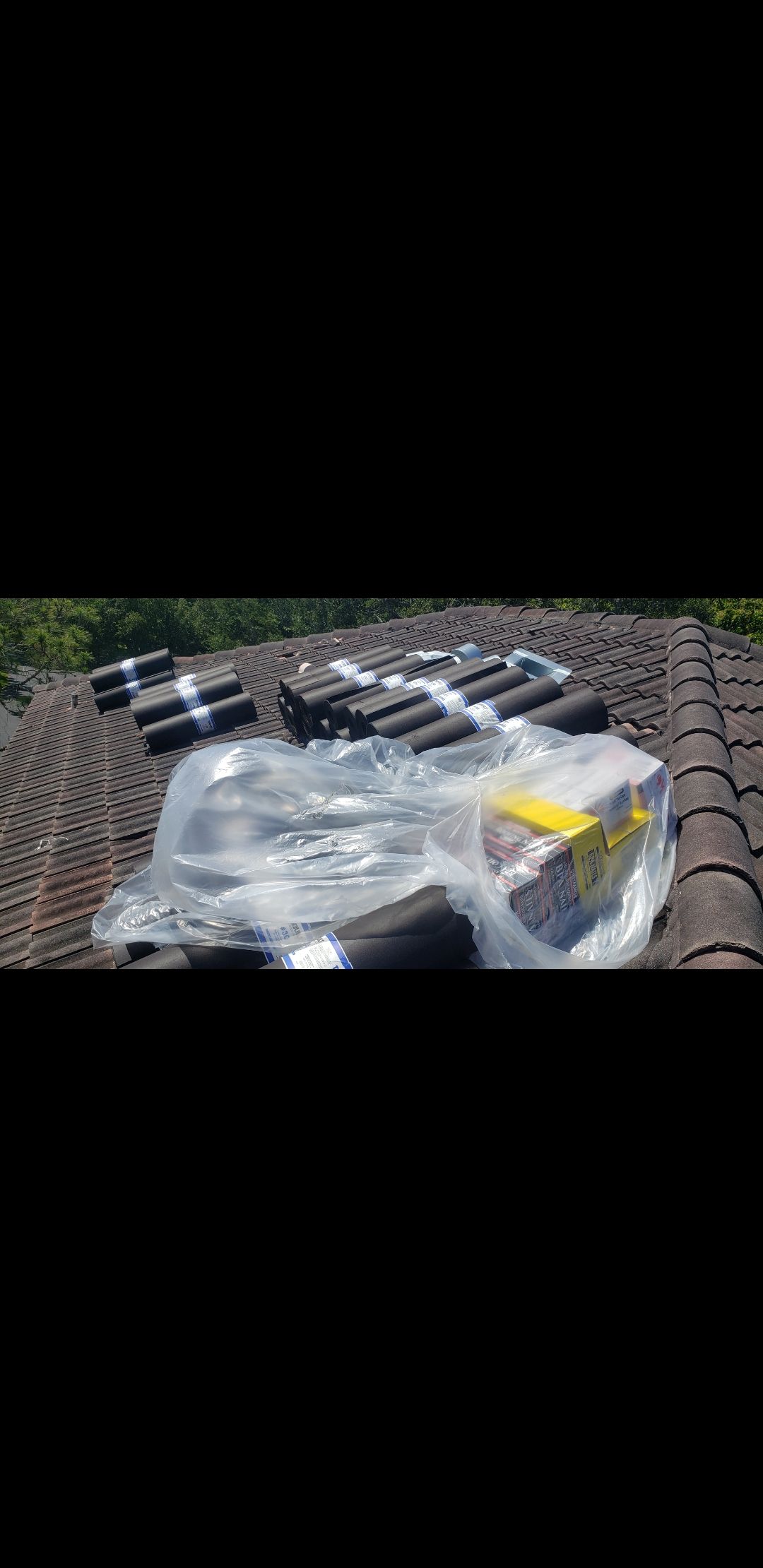 Residential Roofing Installation using 1" Nail strip metal roof by BLUES BROTHERS ROOFING