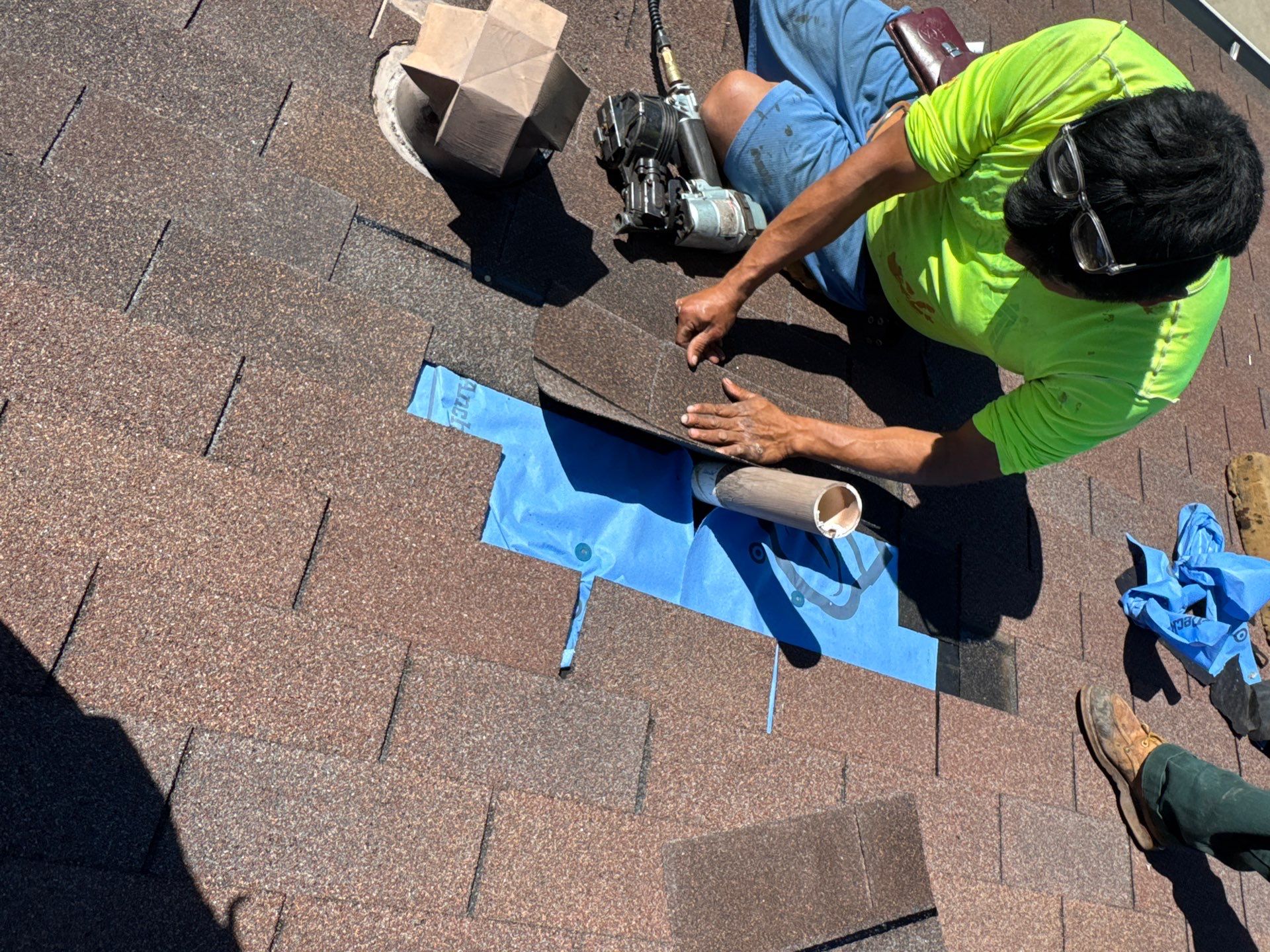 Project in Tomball by Proud Roofing