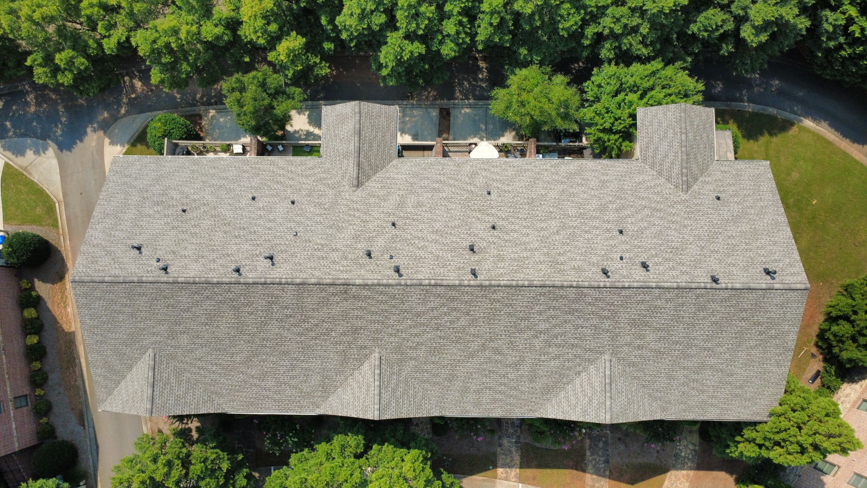 Roswell, GA Roof Replacement GAF Timberline Weathered Wood by Reset Roofing