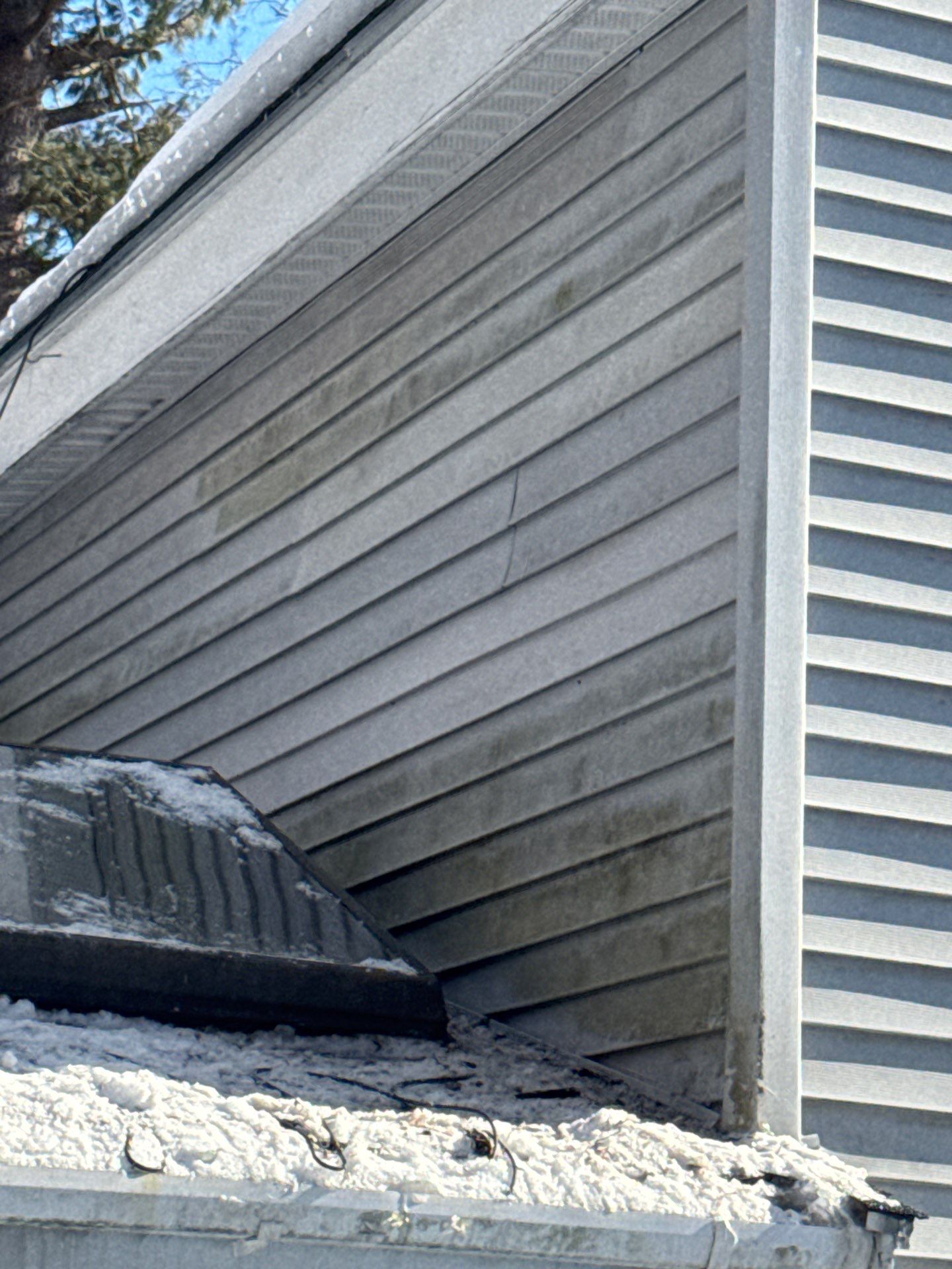 Ice Dam Removal, Snow Removal & Sidewall Flashing Repair in Acton, MA by Mighty Dog Roofing of Greater Middlesex County