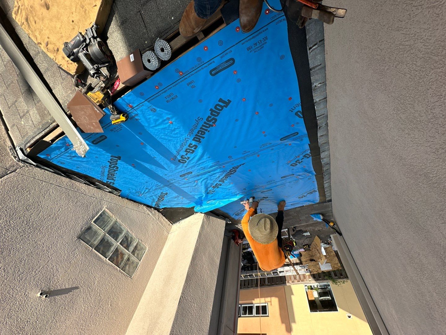 Residential Roofing Repair using Owen's Corning Duration (Lifetime) Shingles by Roof Repair Company