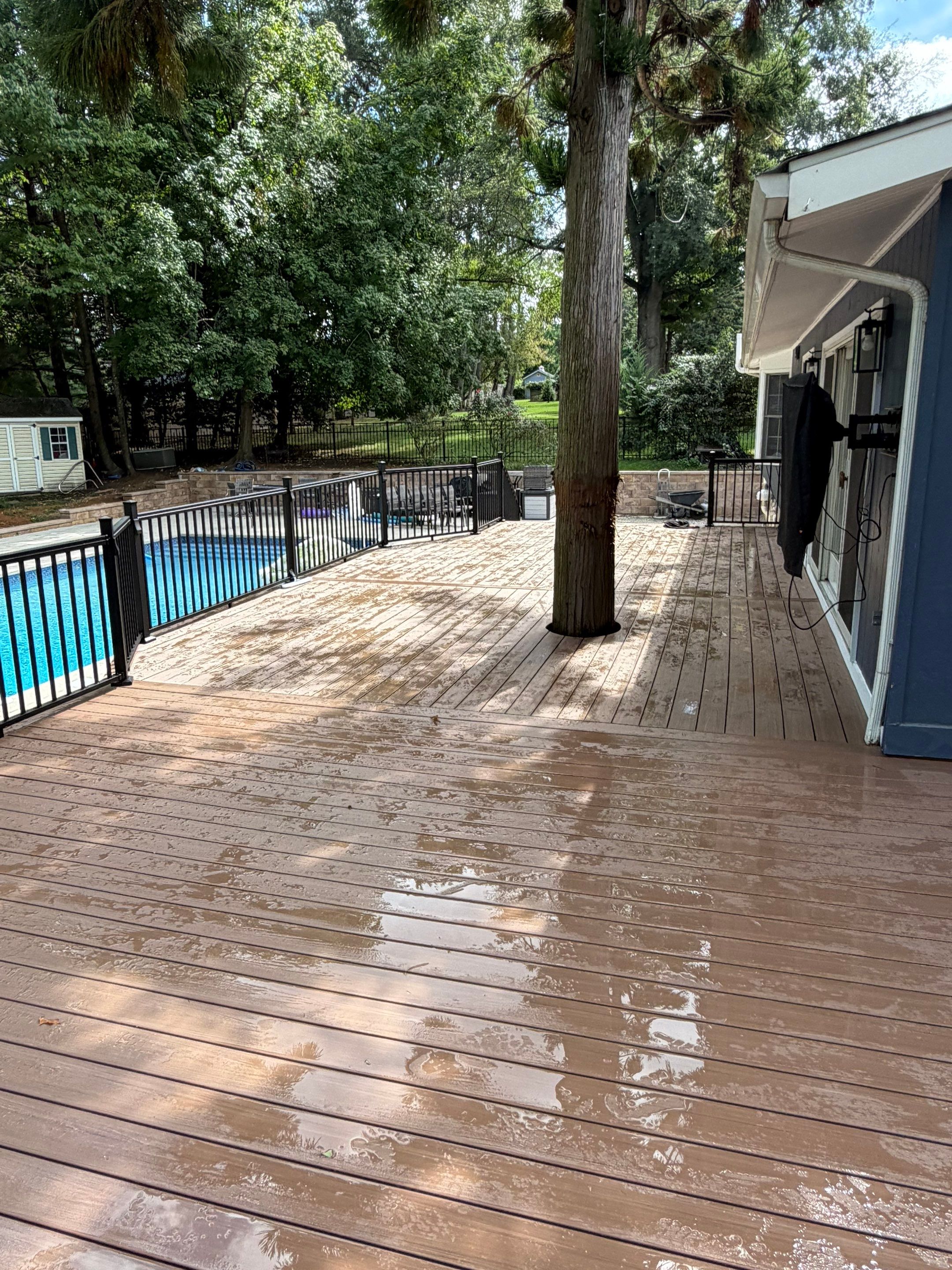 Deck Resurfacing in Shrewsbury, New Jersey by deck guardian
