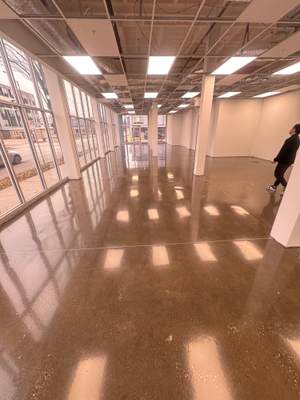 Grind & Seal Gloss Shop Floor Champaign