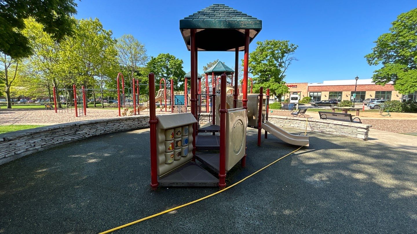 Playground cleaning by Northern Power Washing LLC.