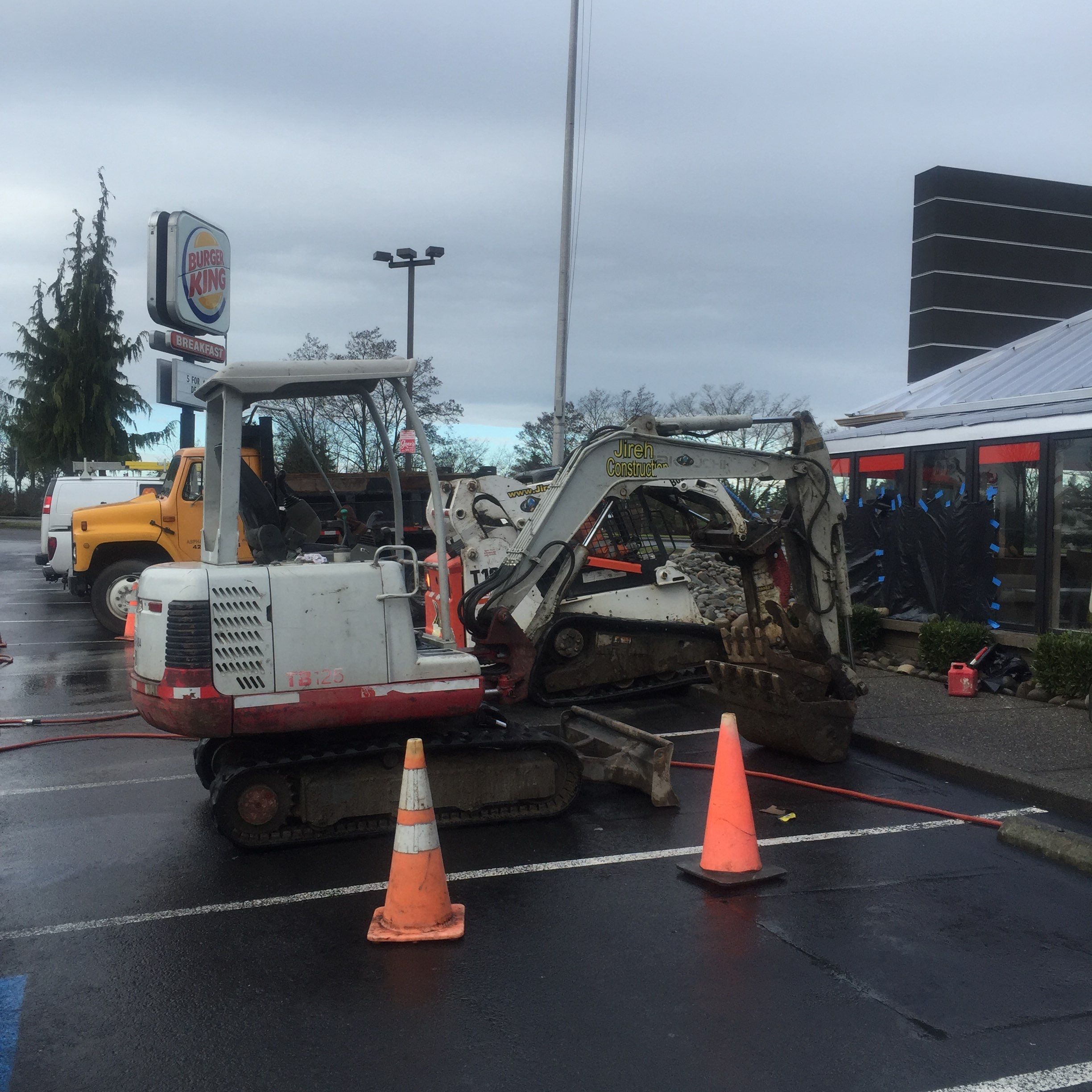 Burger King Tacoma  by Jireh Asphalt & Concrete Inc 