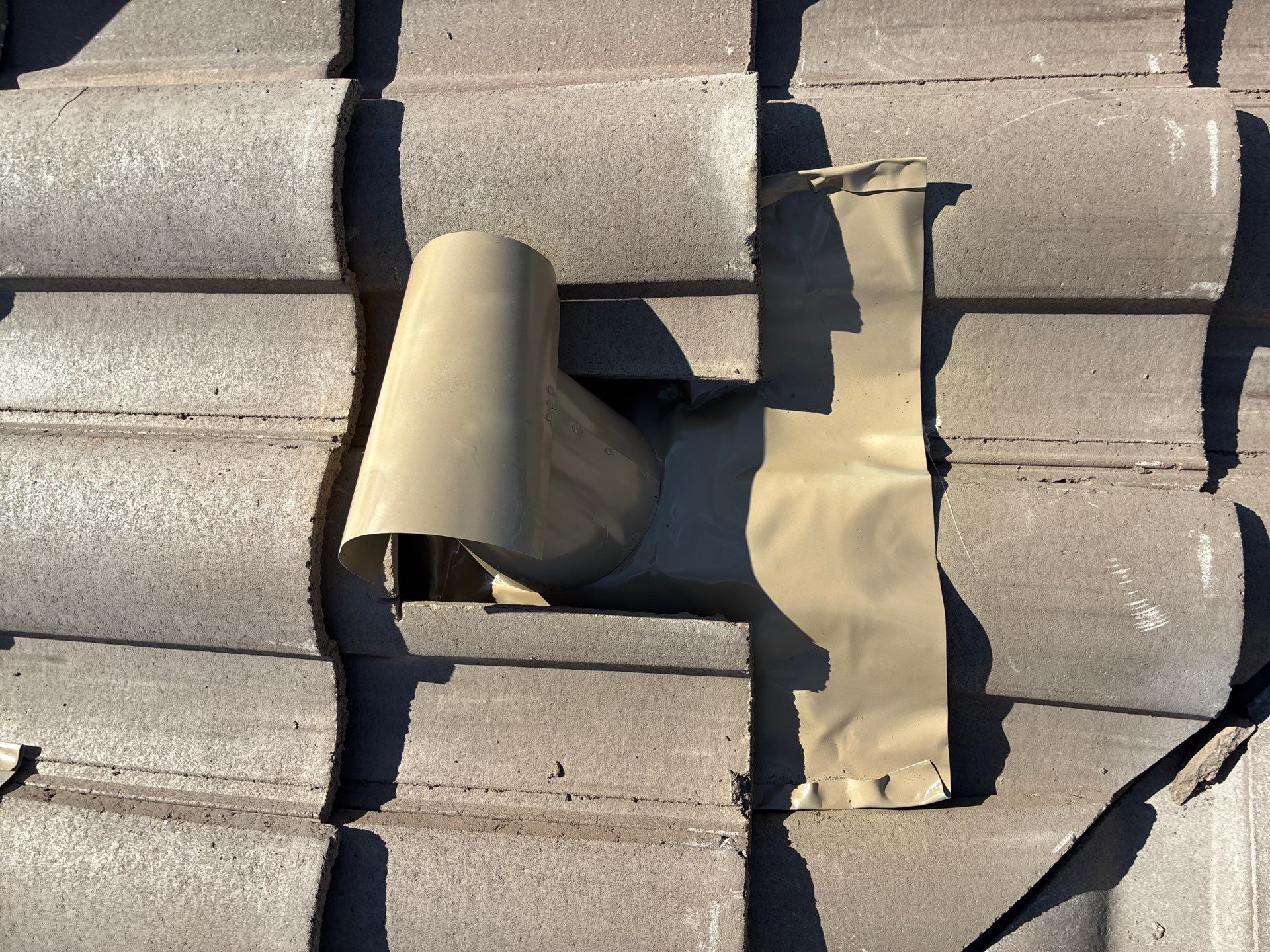 Residential Roof Install using Concrete Tiles in Scottsdale, Arizona by Weather-Tite Roofing