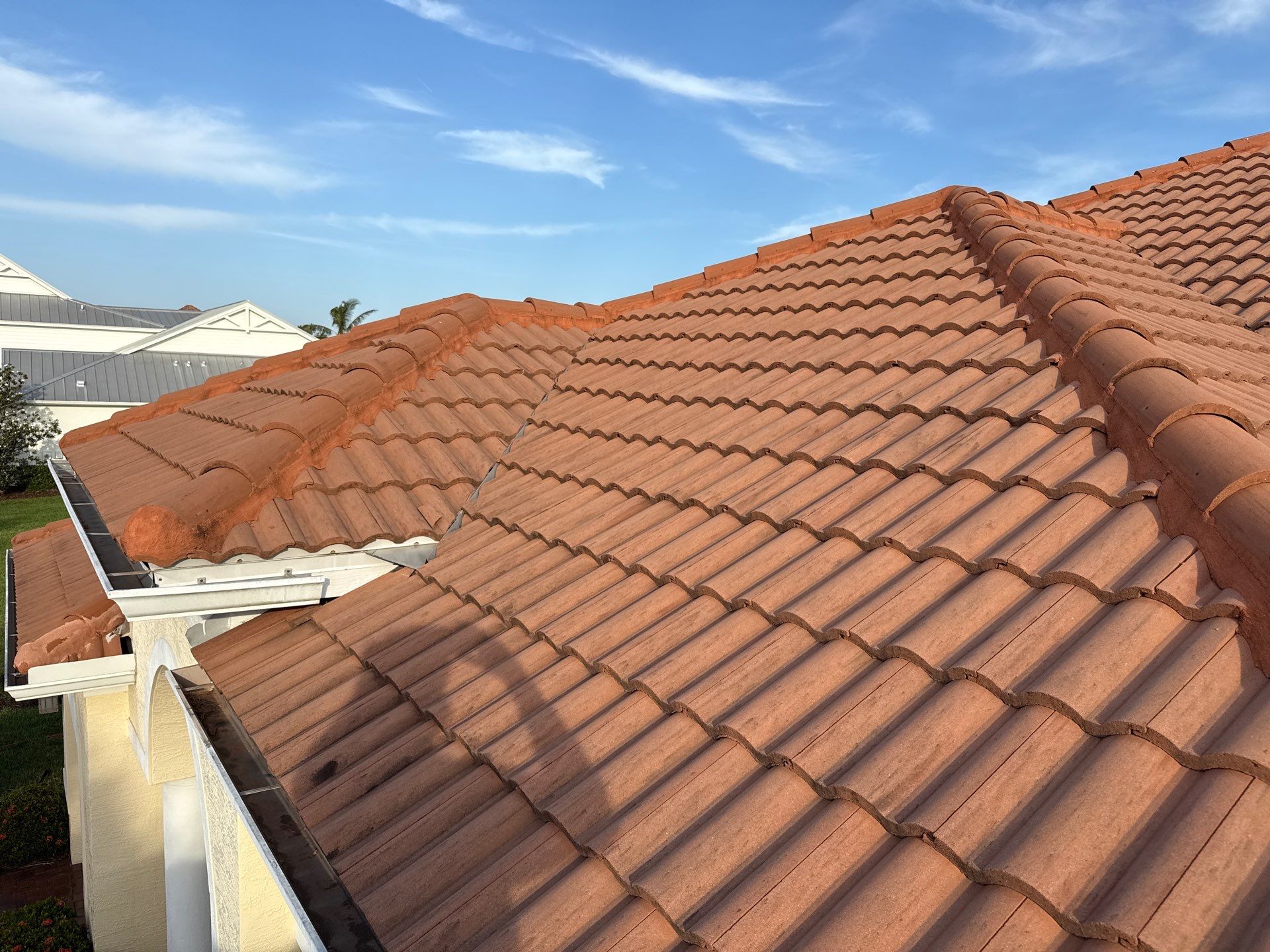 Roof Cleaning & Gutter Brightening | The Inlets Community | Manatee River | Bradenton, FL by Sunshine AquaWash