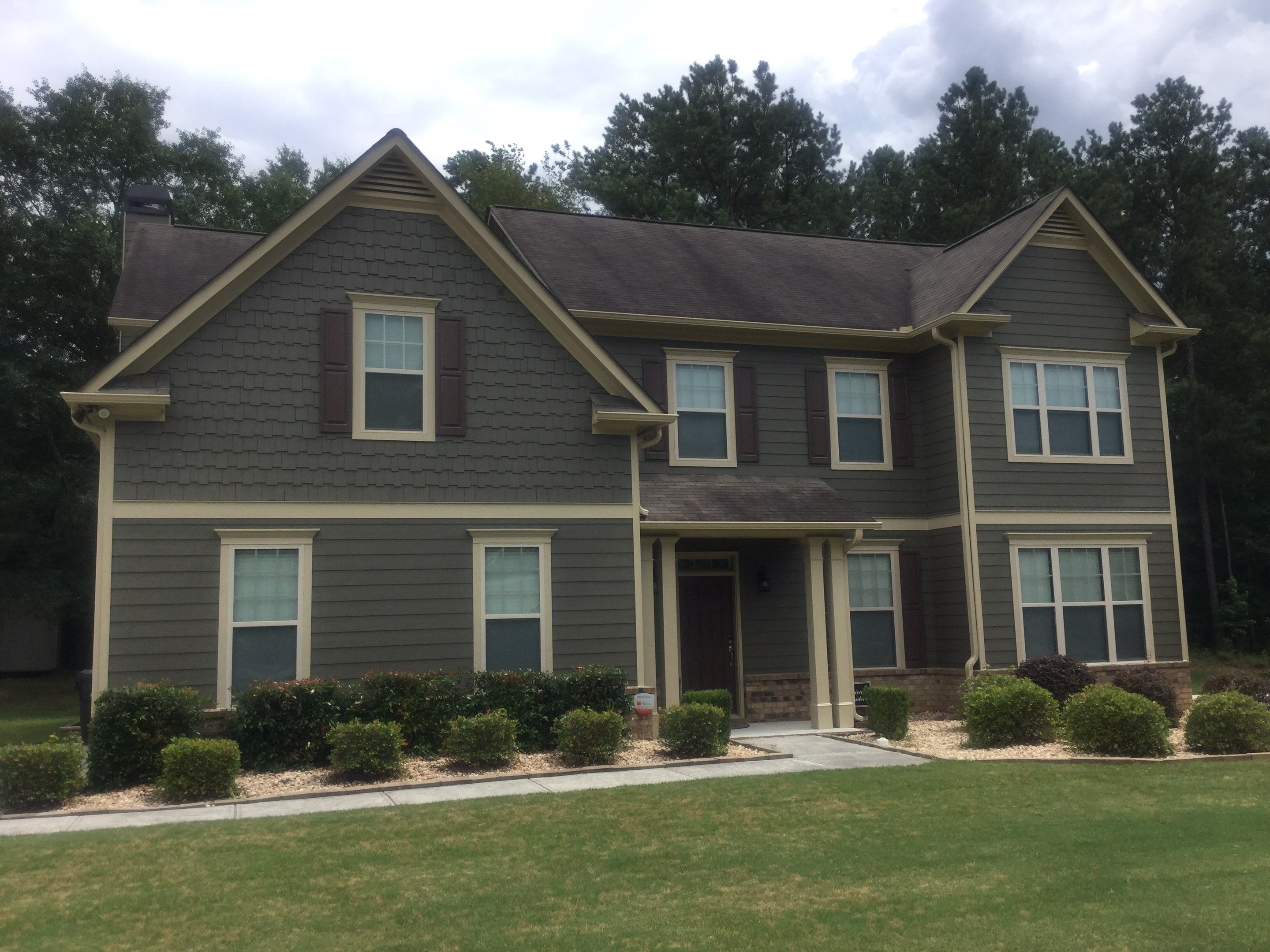 Full Exterior House Painting and Trim Refresh in Powder Springs by Swift Home Renovations