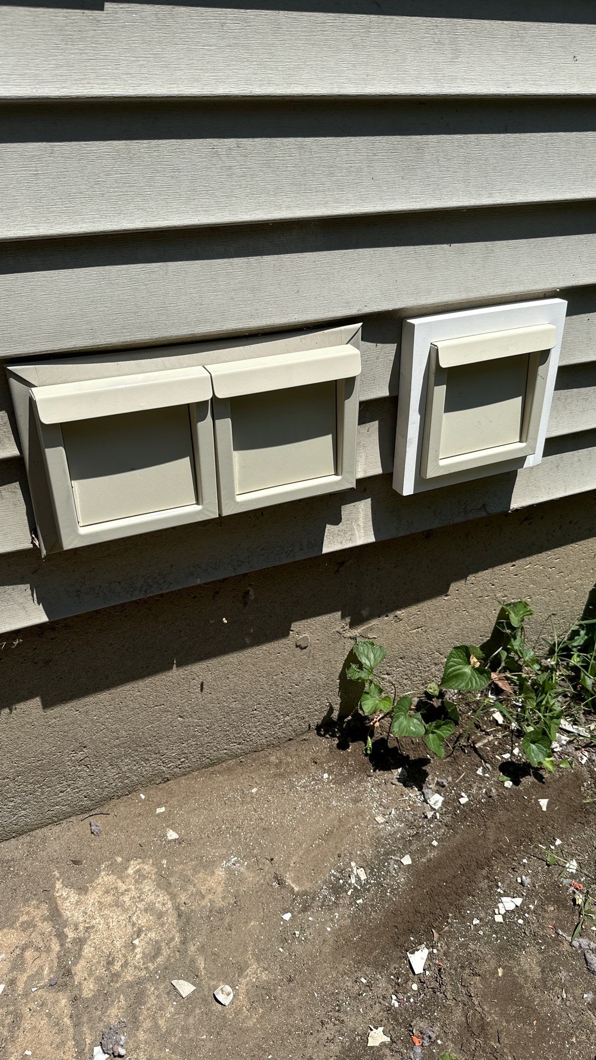 Dryer Vent Replacement in a multifamily by TMS Services