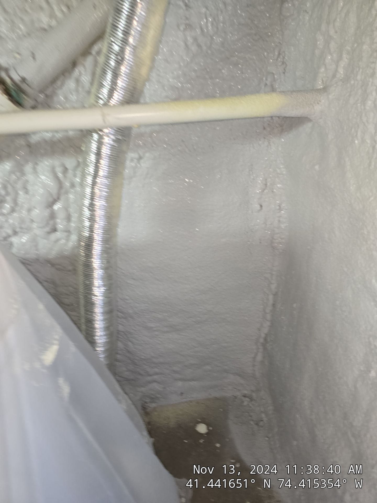 Attic Insulation using open cell spray foam by NYS Foam & Energy