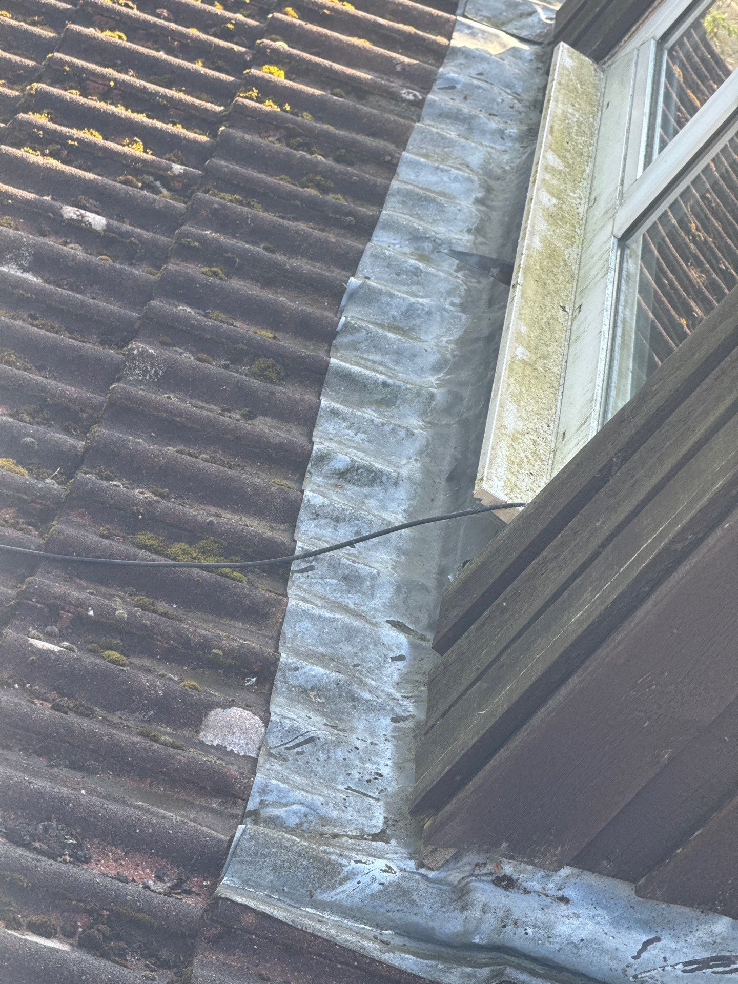 Roof Clean  - Moss Removal - Gutter Clean using Honda 15lpm Low Pressure Washing Machine by Ges Exterior Cleaning ltd