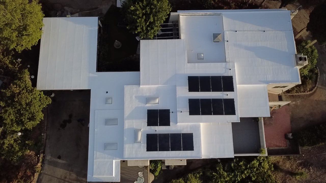 Silicone Roof Restoration – Escondido, CA by Zenith Roofing Services