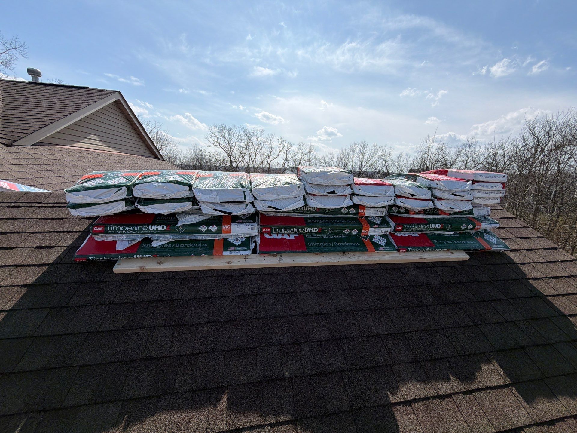 GAF Timberline Shingle Roof Replacement and Siding Repair in Wentzville by Acute Roofing And Exteriors