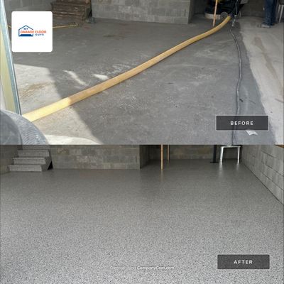 Garage Floor Coating using Coyote