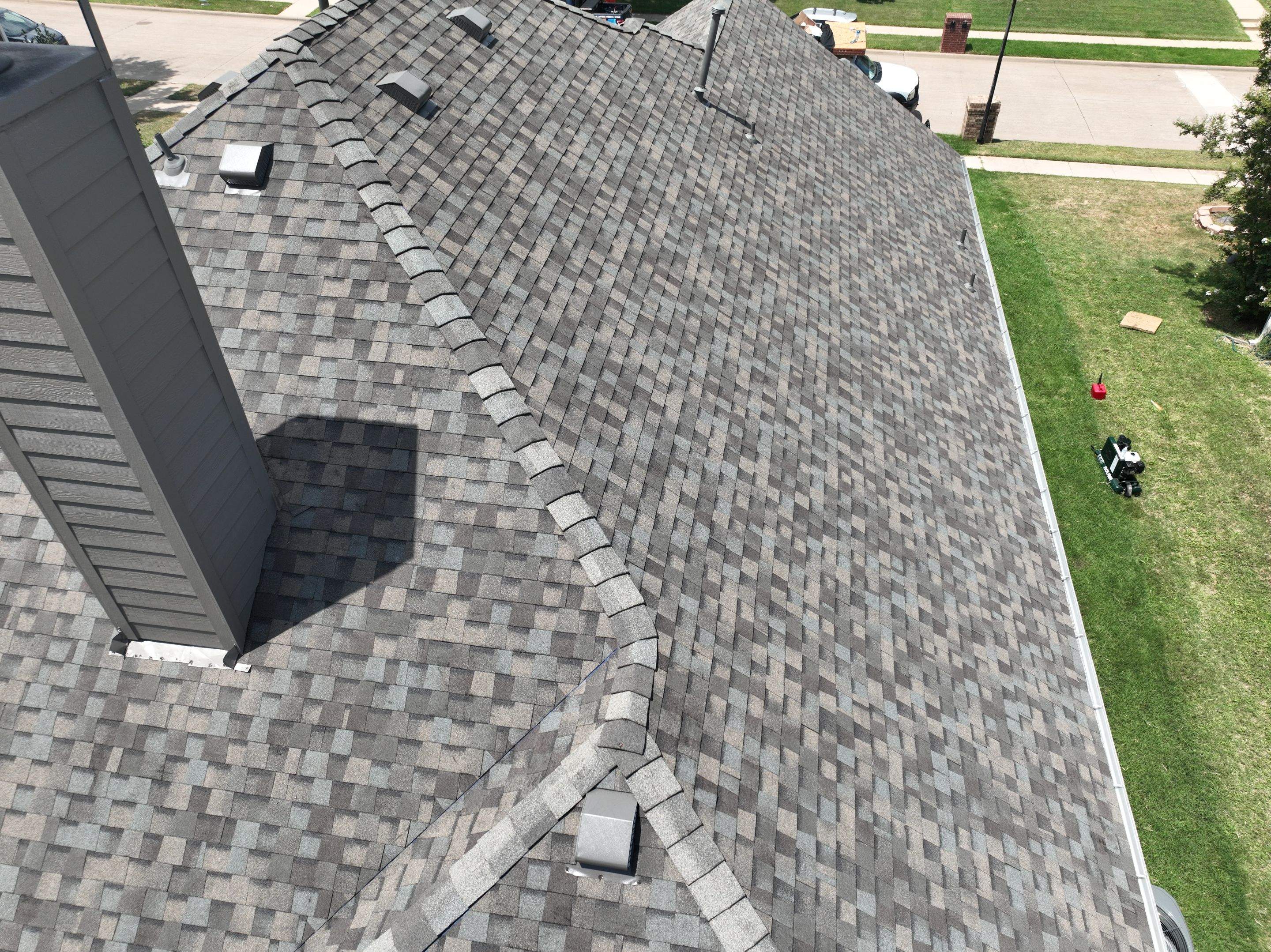 Residential Roofing Installation using CertainTeed Landmark MaxDef Weathered Wood by OneSource Roofing and Restoration