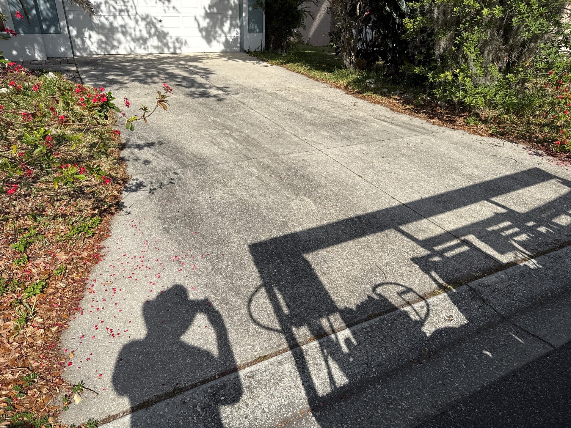 Concrete Driveway, Entryway & Street Curbing Cleaning | Foster’s Creek Community | Palmetto, FL by Sunshine AquaWash