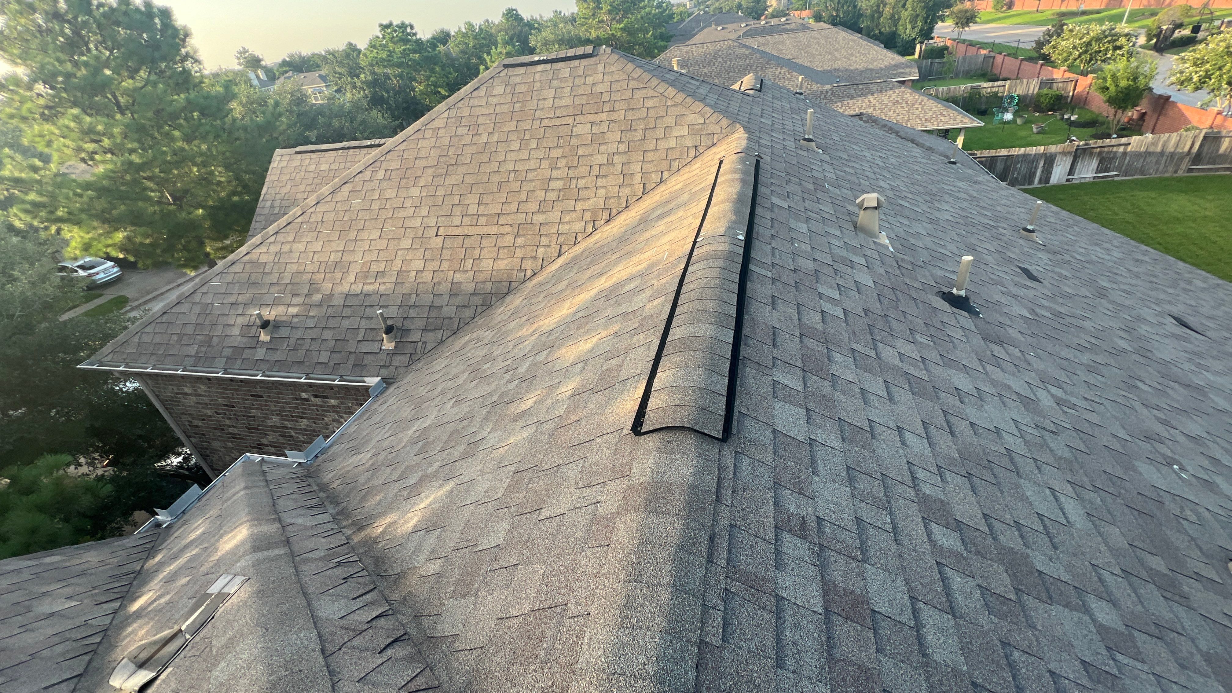 Full Residential Roof Replacement and Storm Damage Repairs in Cypress by Caliber Restoration LLC
